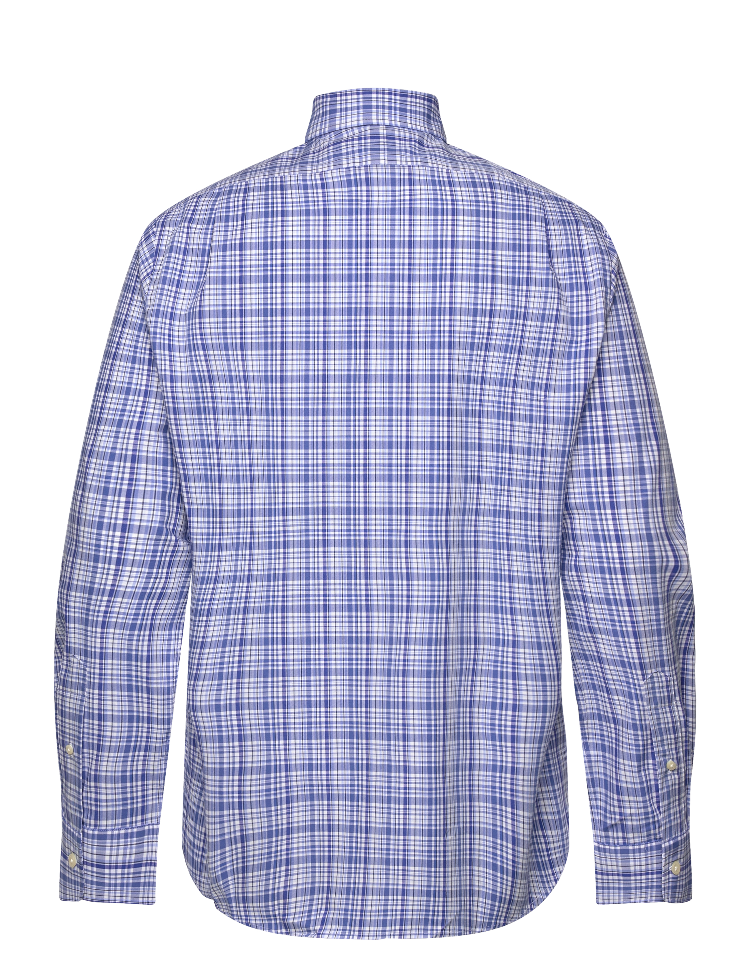 Polo Ralph Lauren - Classic Fit Plaid Stretch Poplin Shirt - 6661a blue multi - 1
