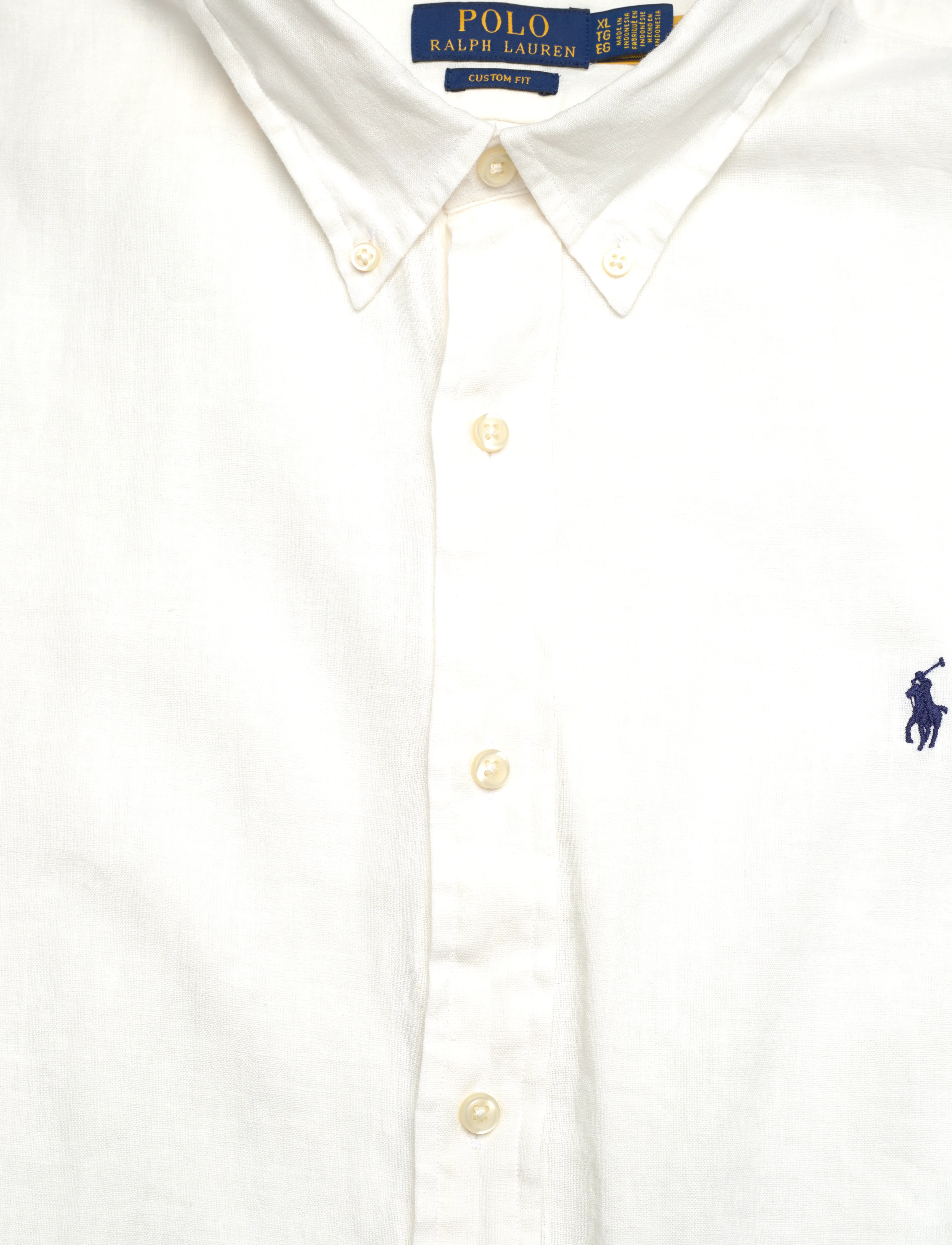 Polo Ralph Lauren - PD LINEN BLEND-CUBDPPCS - deckwash white - 2