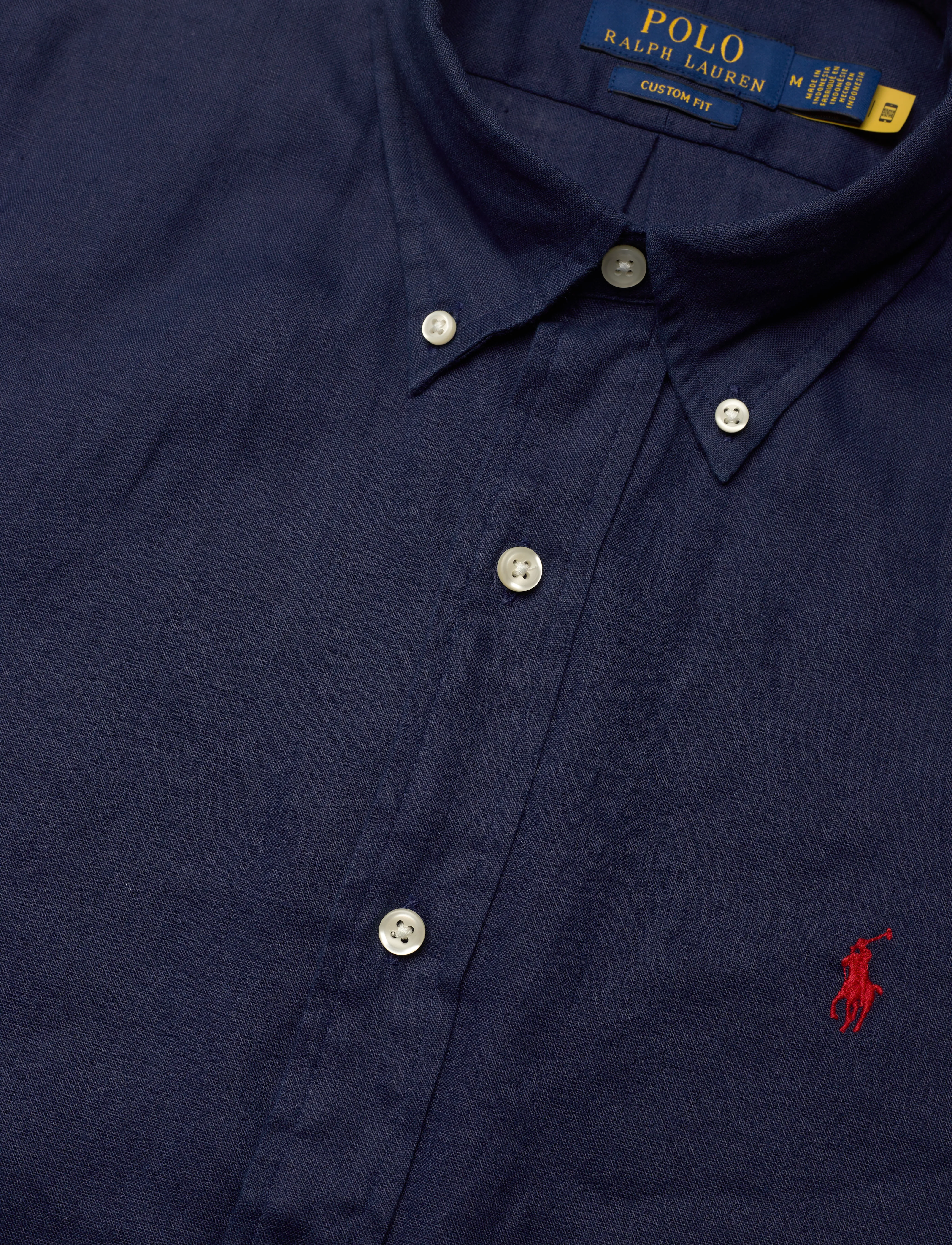 Polo Ralph Lauren - PD LINEN BLEND-CUBDPPCS - newport navy - 3