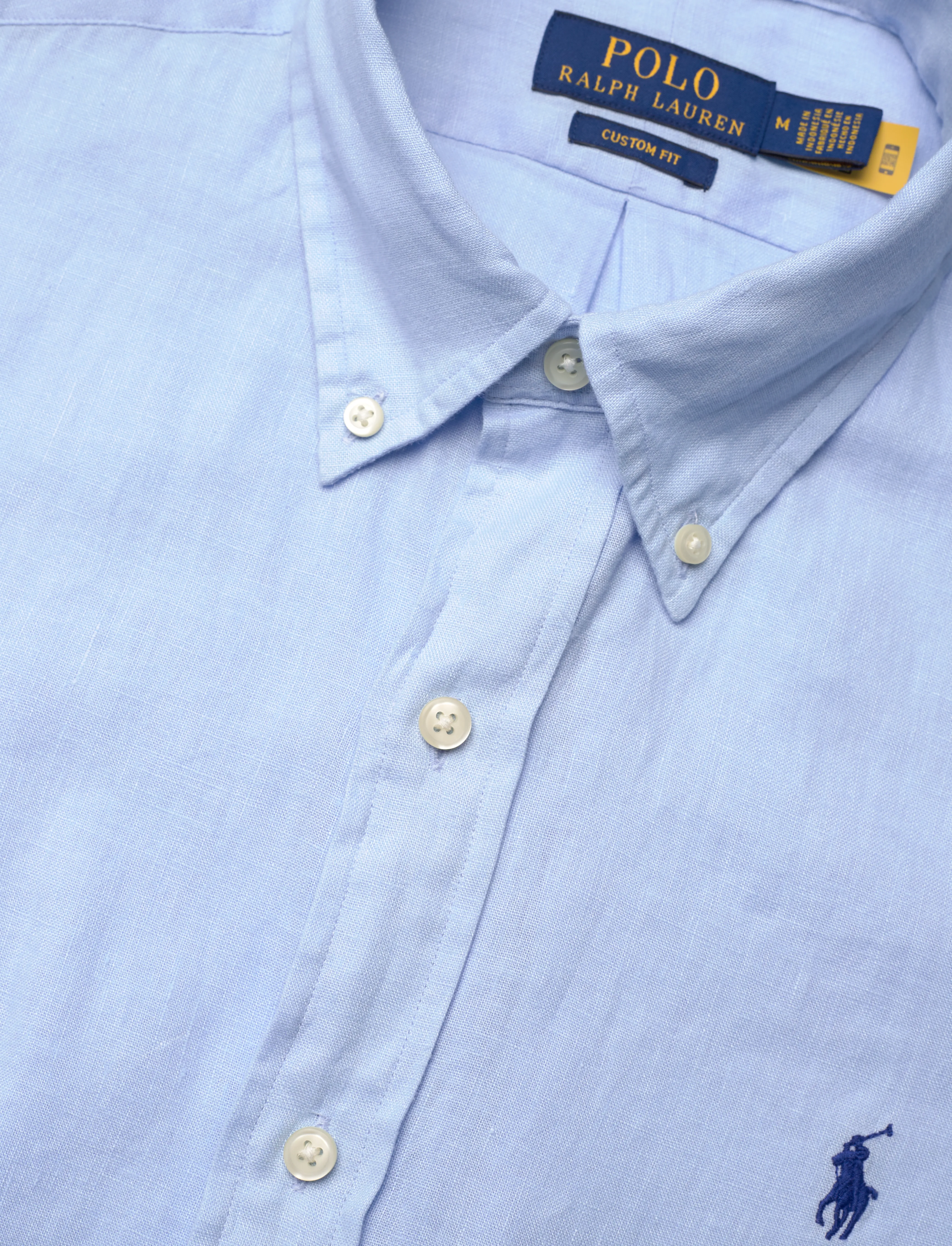 Polo Ralph Lauren - PD LINEN BLEND-CUBDPPCS - office blue - 3