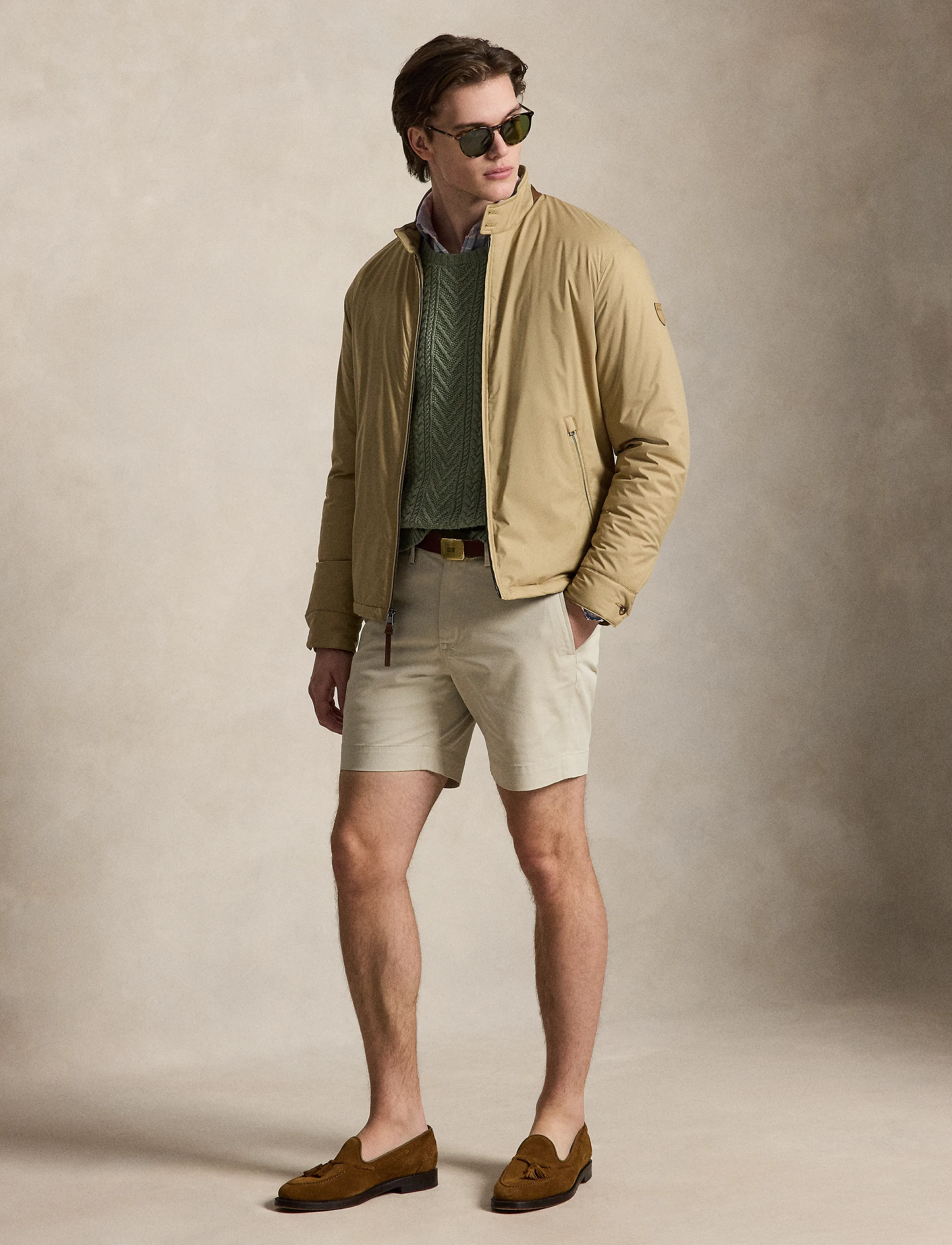 Polo Ralph Lauren - The Abottson Gabardine Jacket - tunna jackor - rl khaki - 5