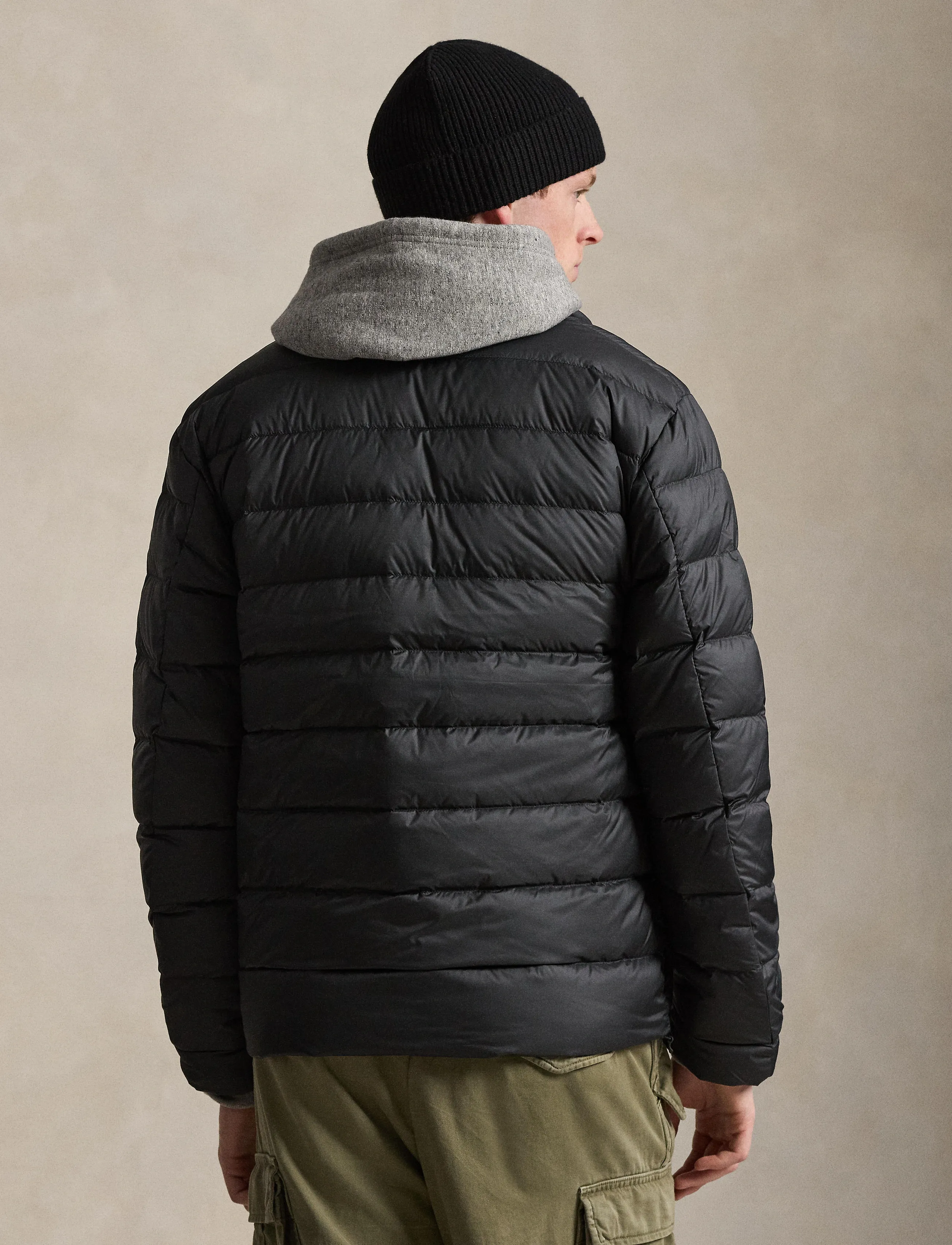 Polo Ralph Lauren The Colden Packable Matte Jacket - Dizainera preces - POLO BLACK / black