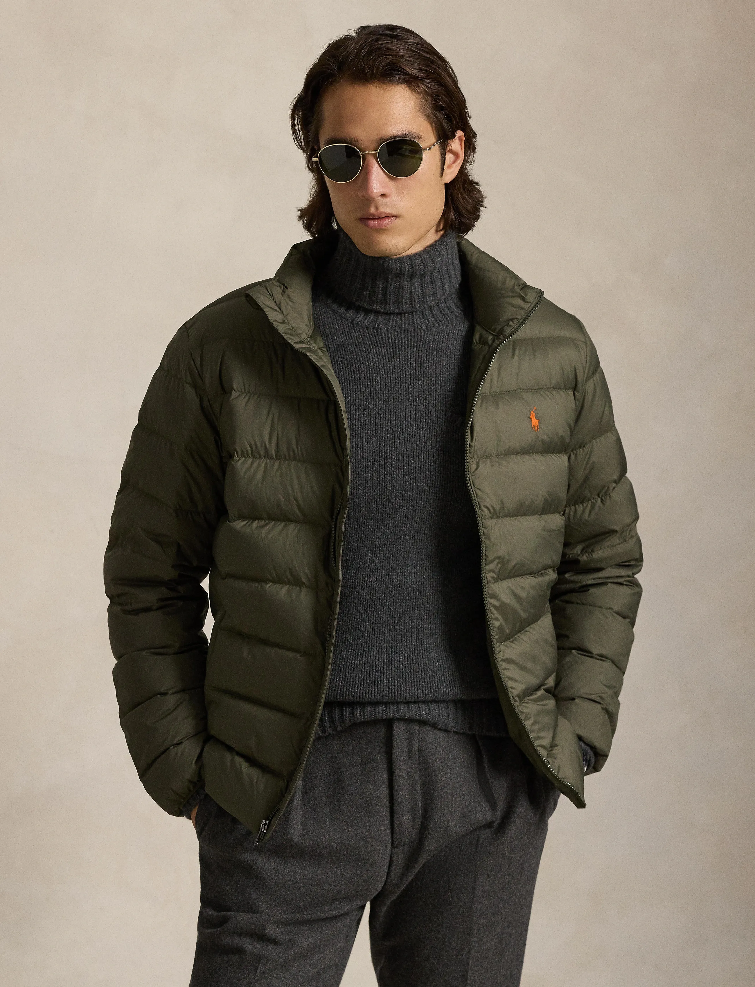 Polo Ralph Lauren - The Colden Packable Matte Jacket - forede jakker - ranger green - 3