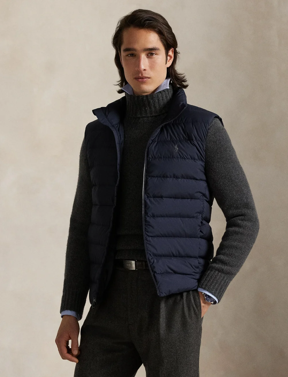 Polo Ralph Lauren - The Colden Packable Matte Vest - vestid - collection navy - 3