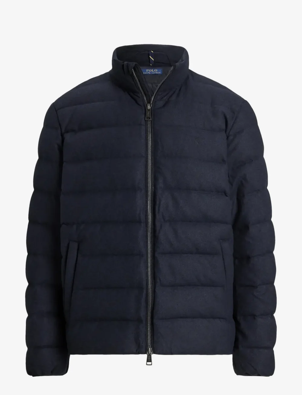 Polo Ralph Lauren - The Colden Herringbone Down Jacket - fodrade jackor - navy - 1