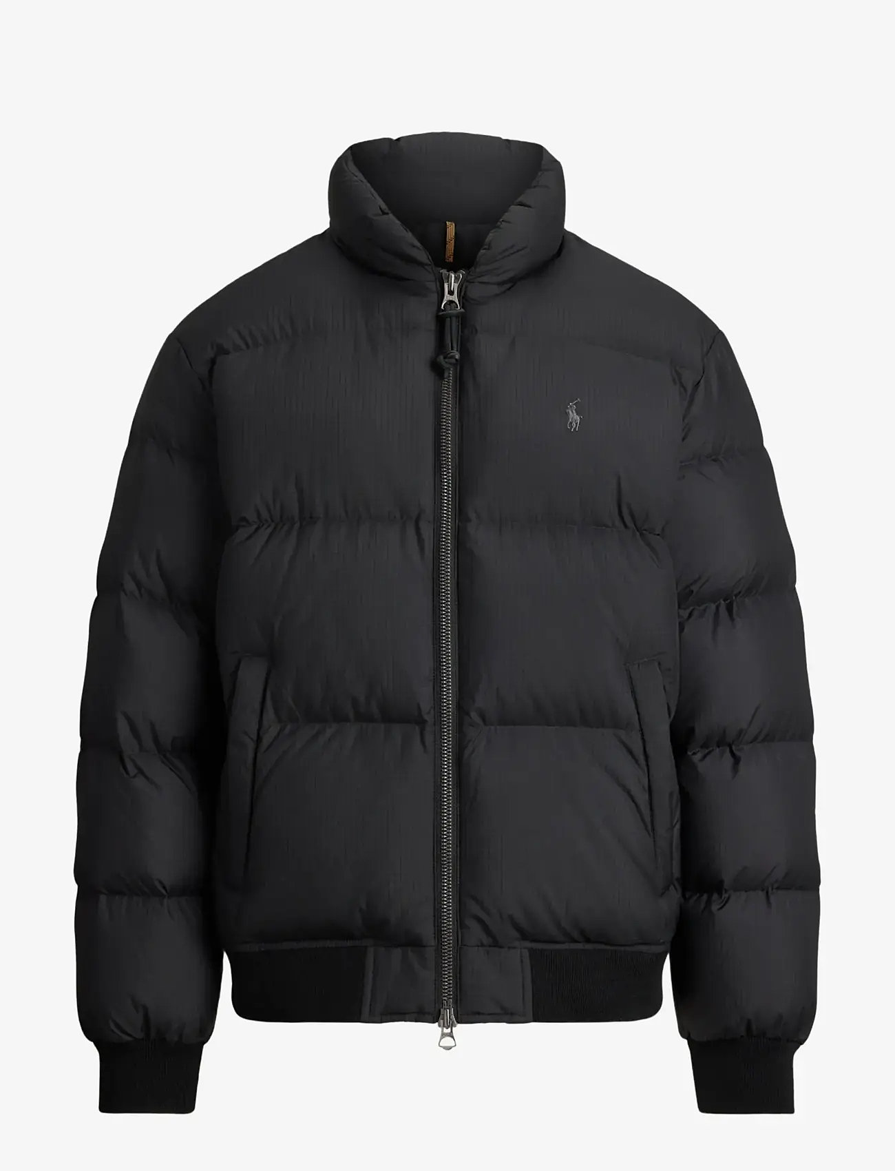 Polo Ralph Lauren - Textured Ripstop Down Jacket - fodrade jackor - polo black - 1