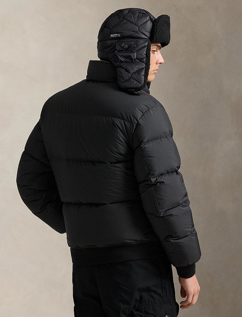 Polo Ralph Lauren - Textured Ripstop Down Jacket - fodrade jackor - polo black - 2