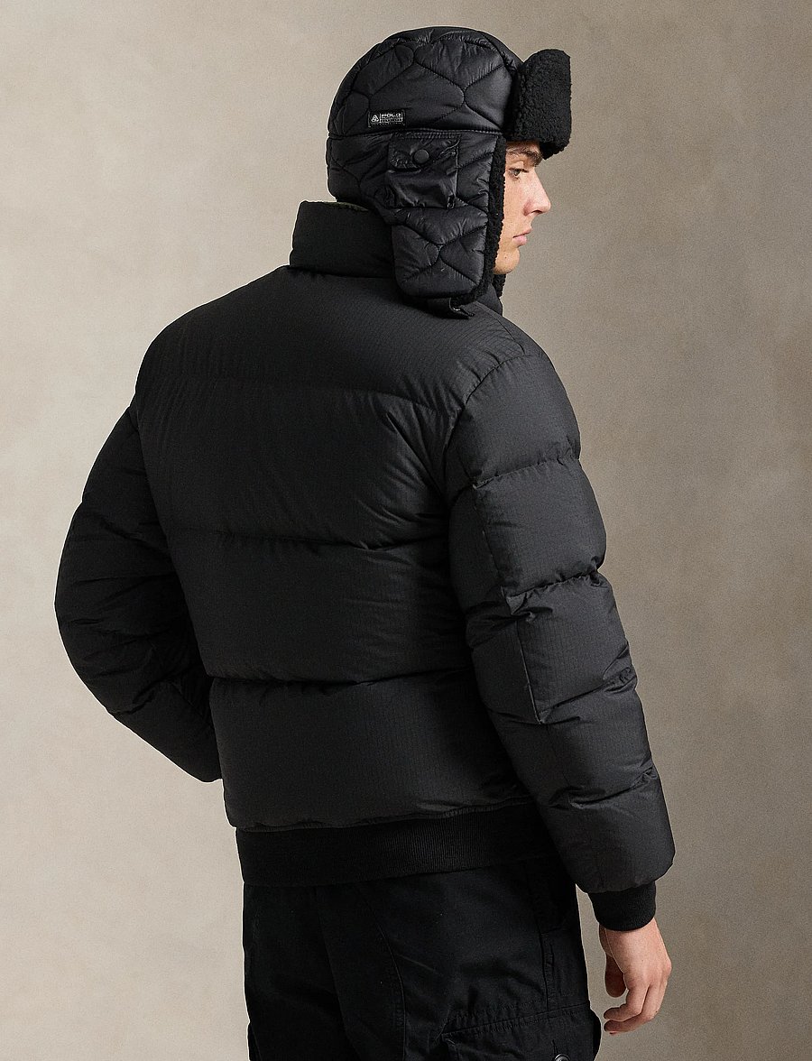 Polo Ralph Lauren - Textured Ripstop Down Jacket - forede jakker - polo black - 2