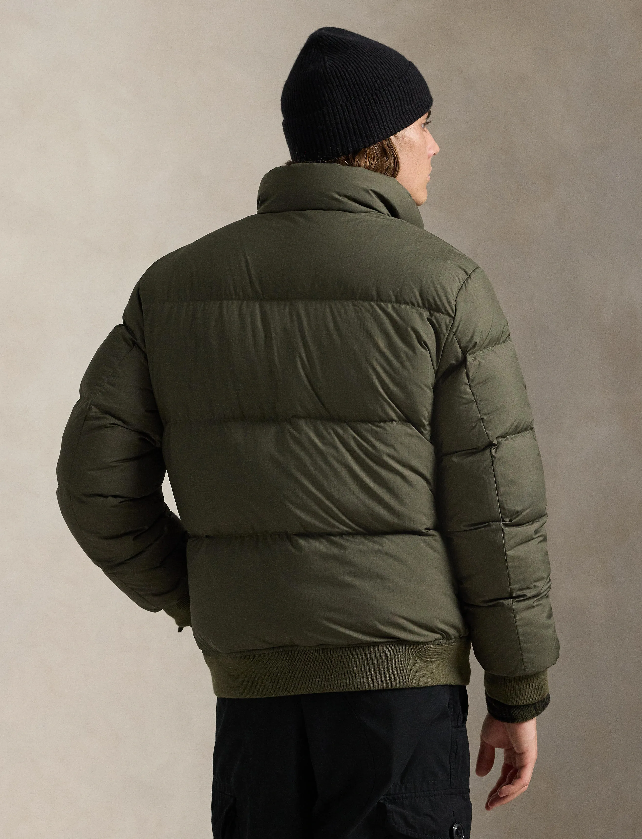 Polo Ralph Lauren - Textured Ripstop Down Jacket - vestes matelassées - ranger green - 2