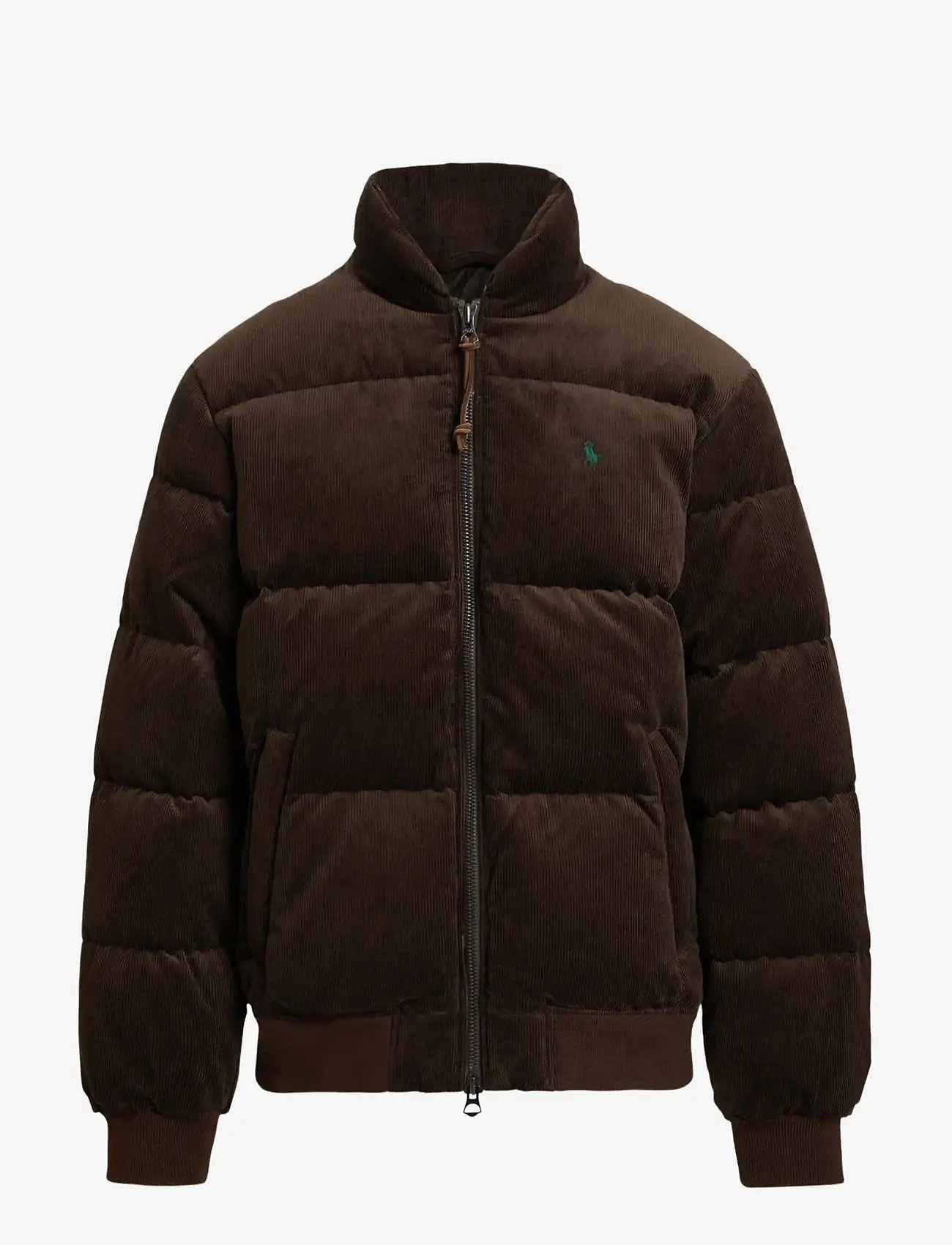 Polo Ralph Lauren - Corduroy Down Jacket - forede jakker - dark beech - 1