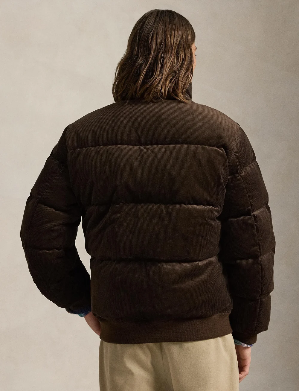 Polo Ralph Lauren - Corduroy Down Jacket - forede jakker - dark beech - 2