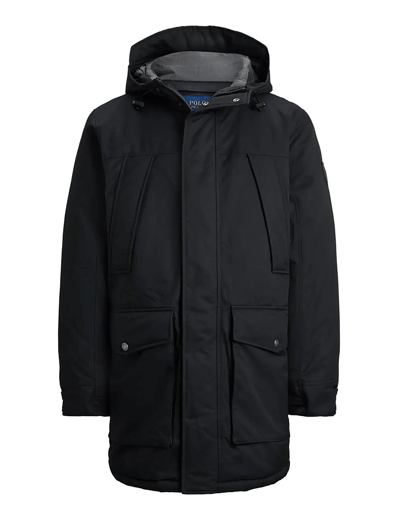 Polo Ralph Lauren - Hooded Down Parka - talvejoped - polo black - 1