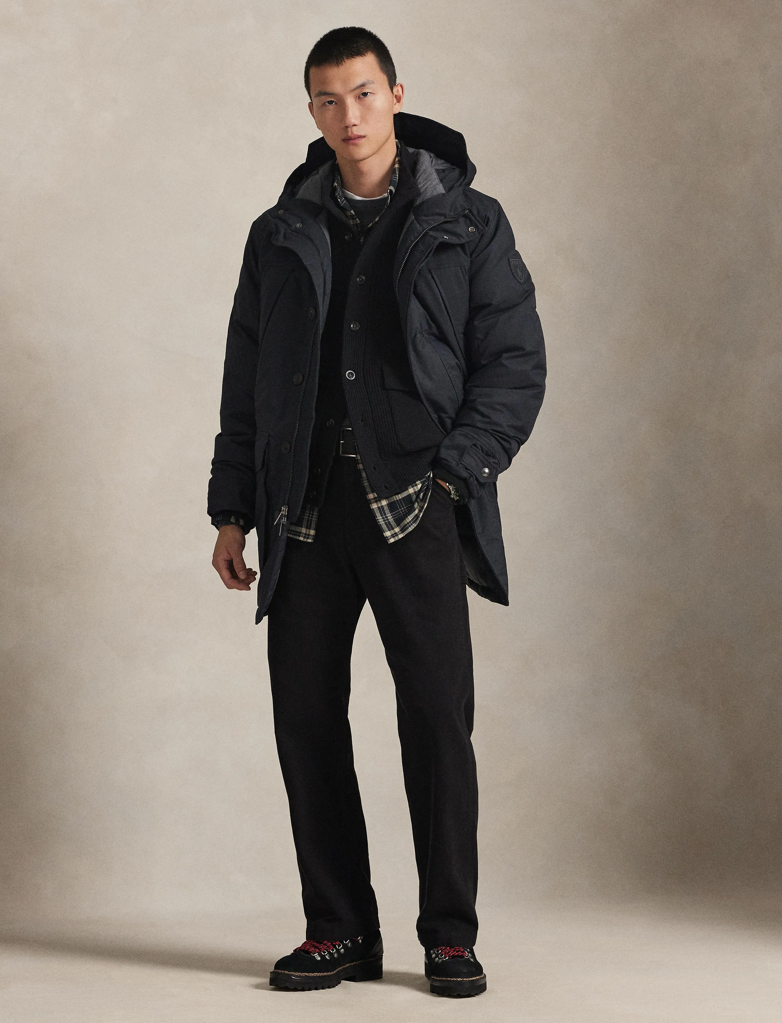 Polo Ralph Lauren - Hooded Down Parka - polo black - 3