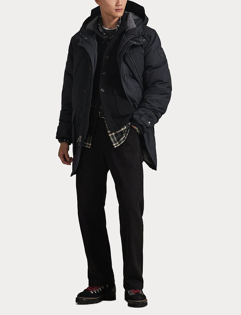Polo Ralph Lauren - Hooded Down Parka - talvejoped - polo black - 4