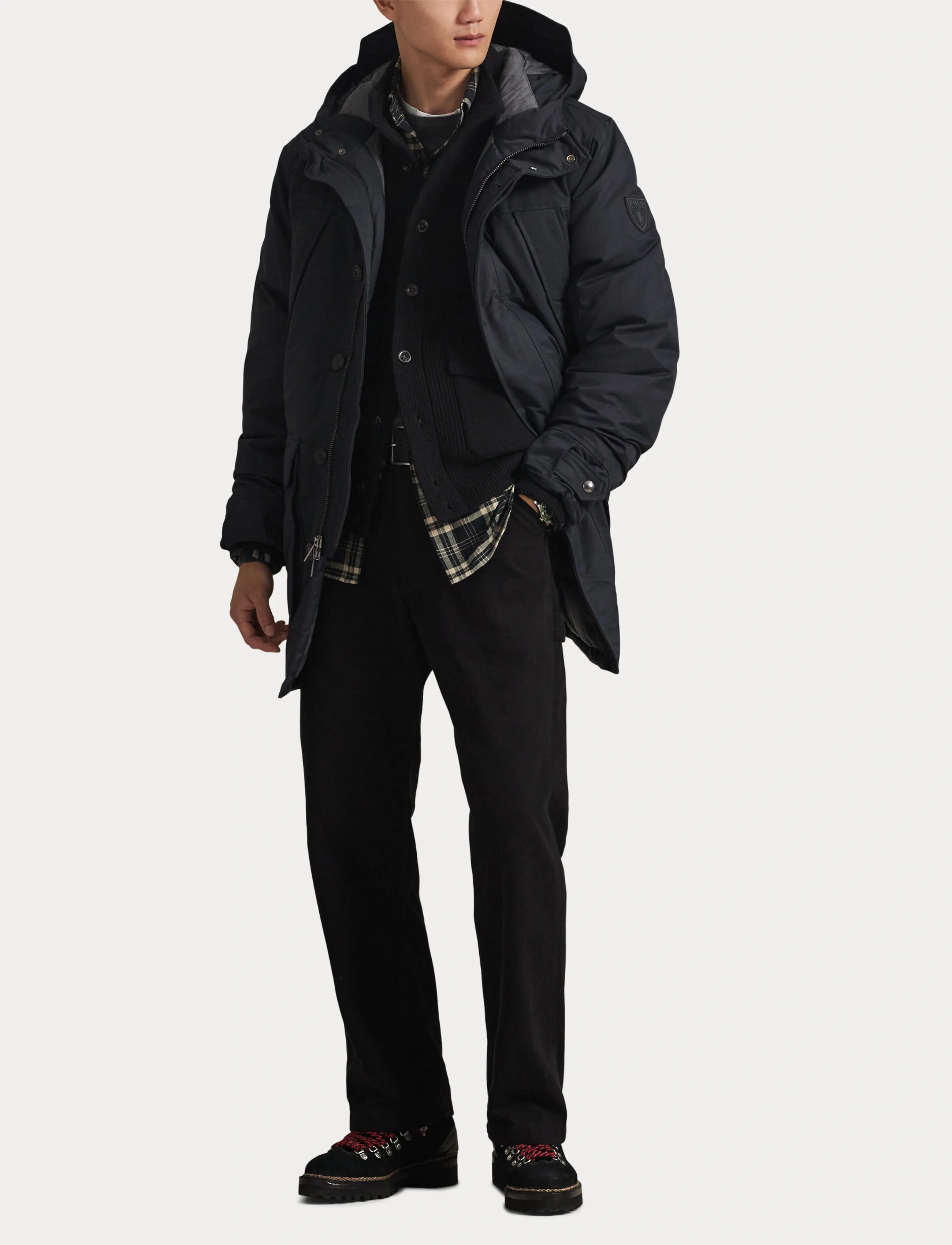 Polo Ralph Lauren - Hooded Down Parka - polo black - 4