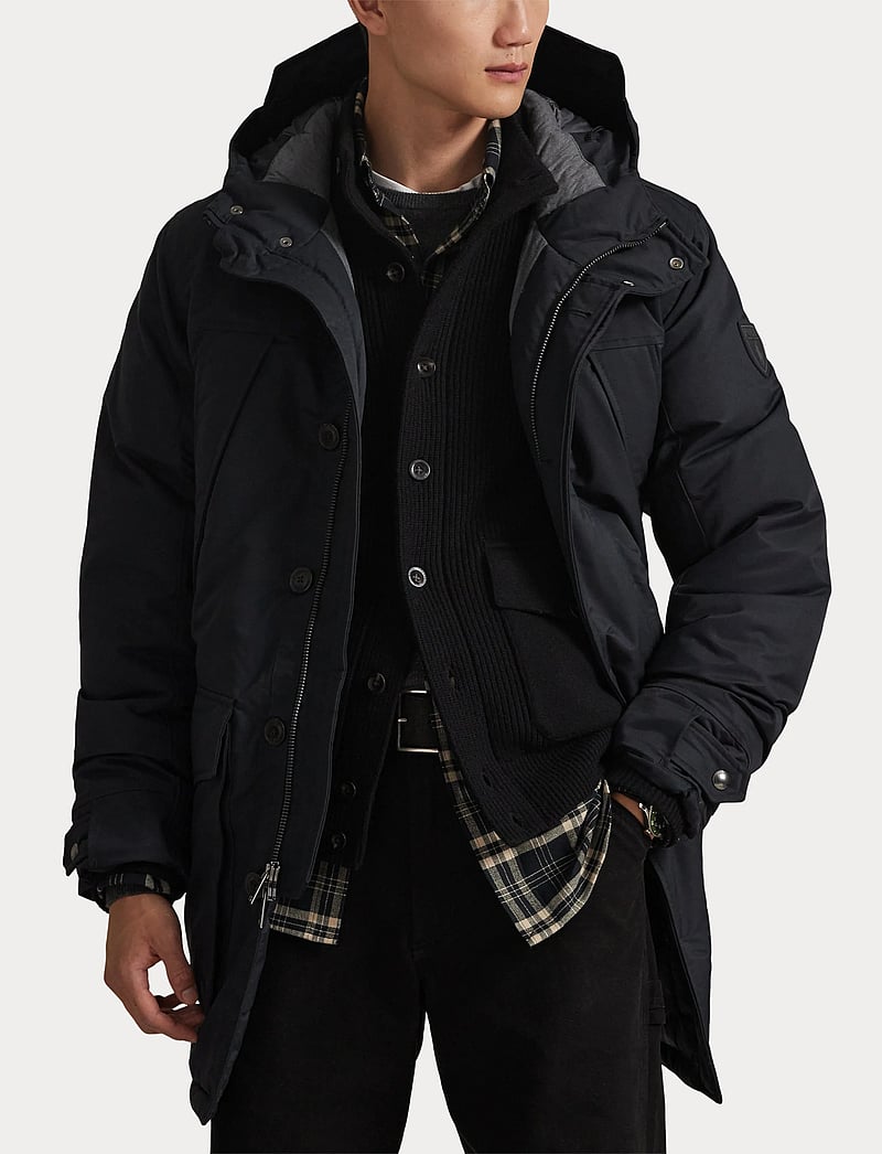 Polo Ralph Lauren - Hooded Down Parka - talvejoped - polo black - 5