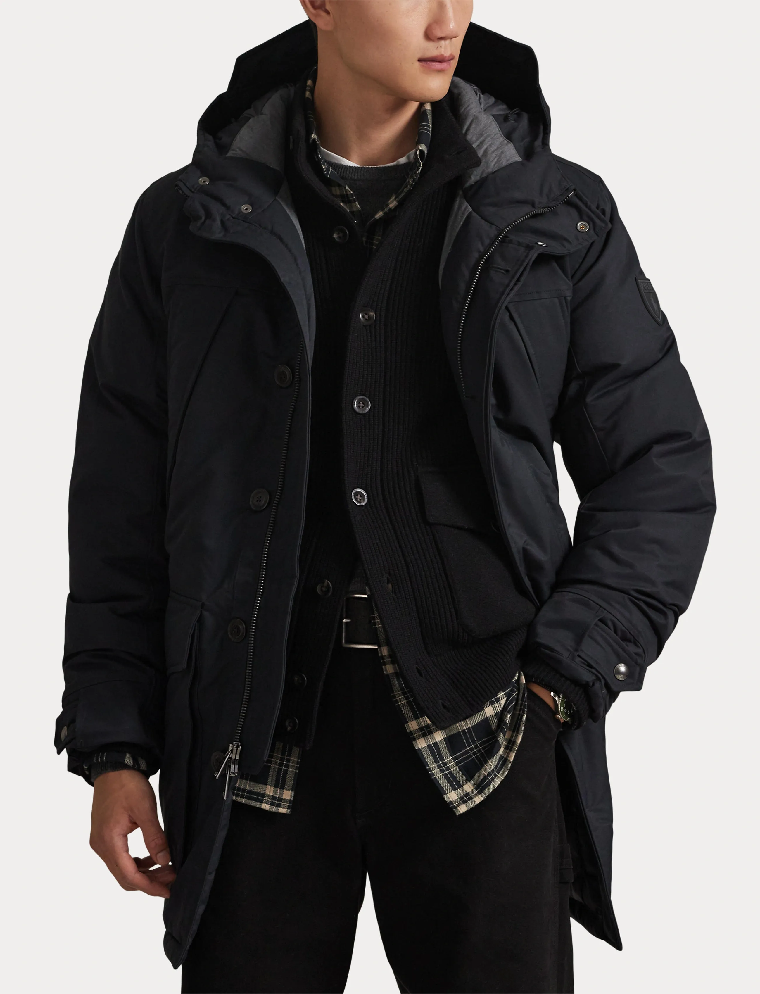 Polo Ralph Lauren - Hooded Down Parka - polo black - 5