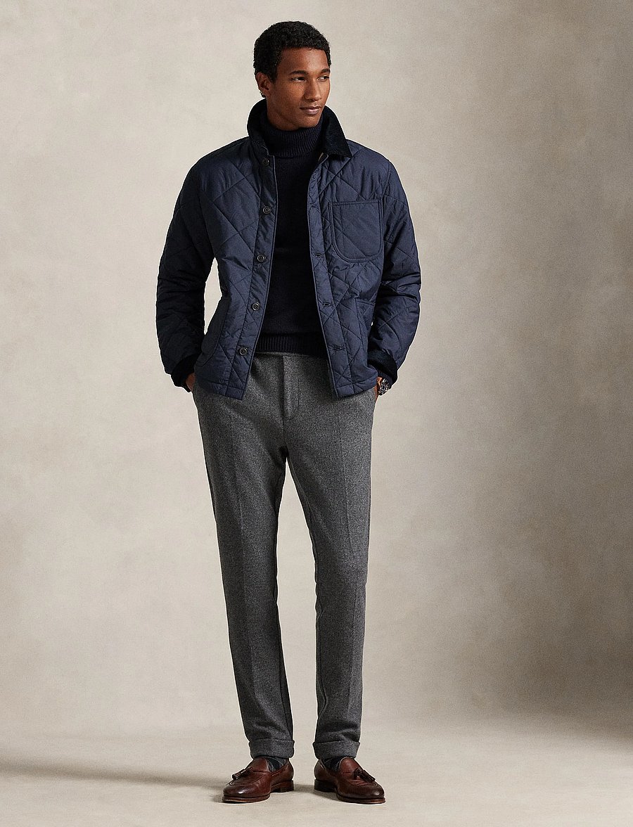 Polo Ralph Lauren - The Hurston Quilted Utility Jacket - gewatteerd jassen - college navy - 0