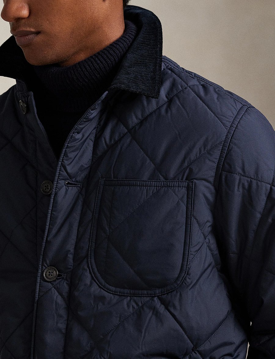 Polo Ralph Lauren - The Hurston Quilted Utility Jacket - gewatteerd jassen - college navy - 4