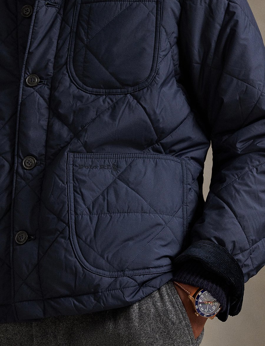 Polo Ralph Lauren - The Hurston Quilted Utility Jacket - gewatteerd jassen - college navy - 5