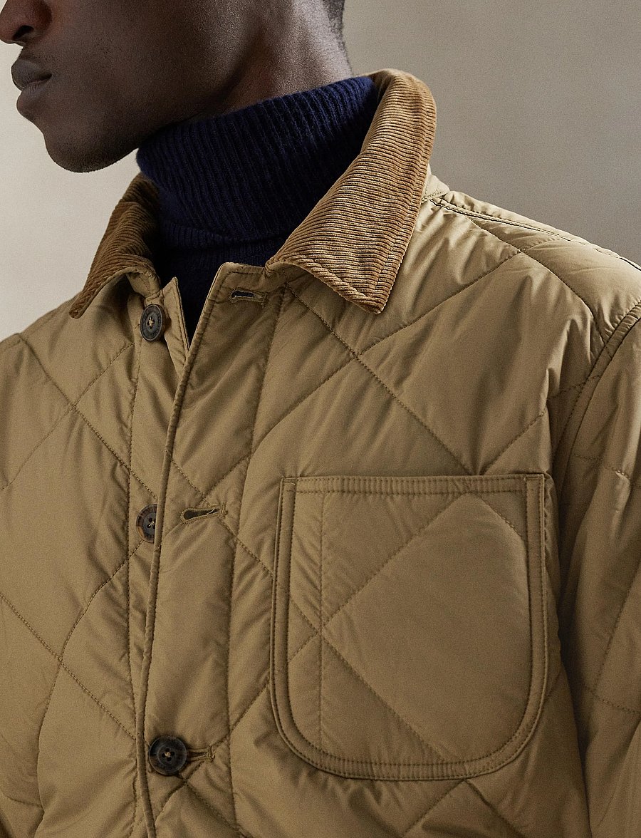 Polo Ralph Lauren - The Hurston Quilted Utility Jacket - gesteppt - desert khaki - 4
