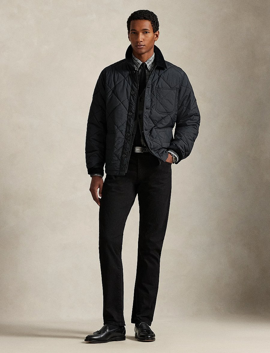 Polo Ralph Lauren - The Hurston Quilted Utility Jacket - quiltade jackor - polo black - 0