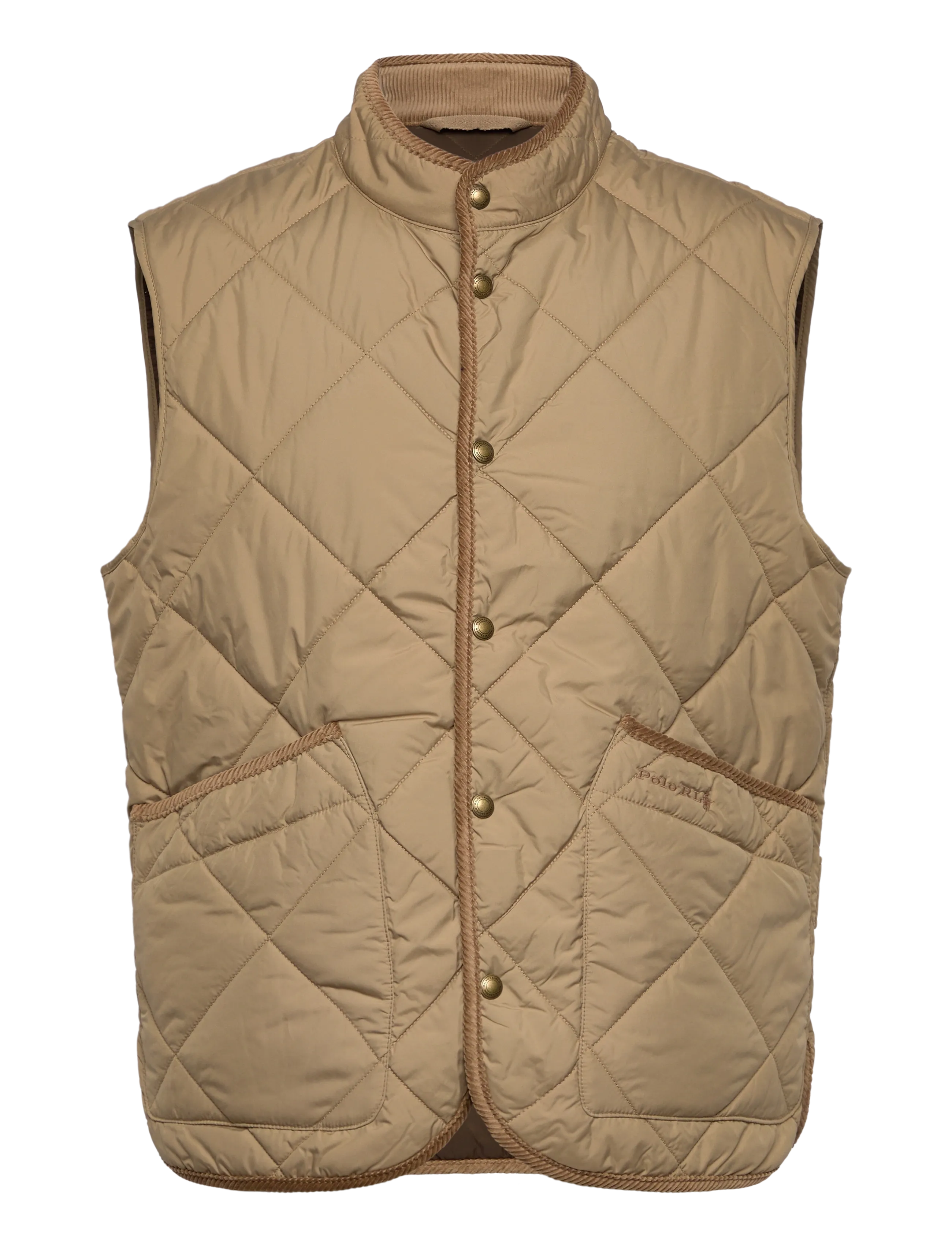 The Hurston Quilted Utility Vest - DESERT KHAKI