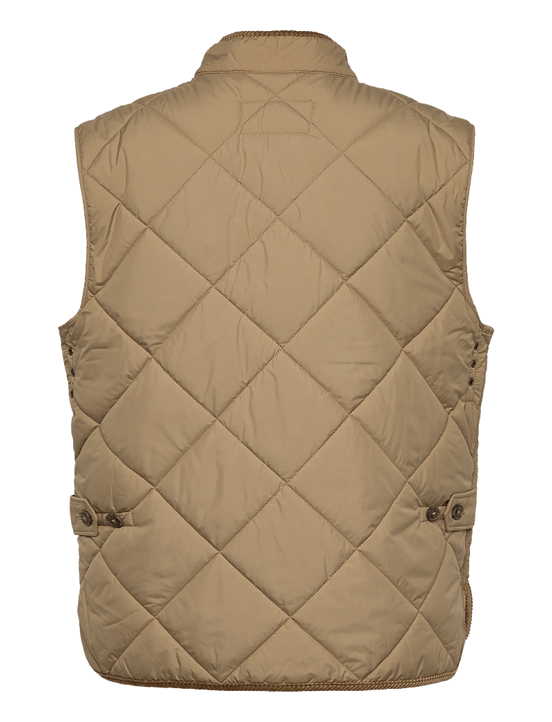 Polo Ralph Lauren - The Hurston Quilted Utility Vest - västar - desert khaki - 1