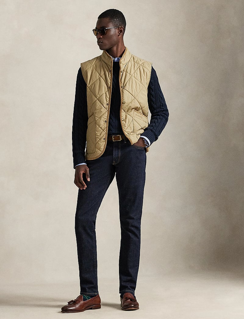 Polo Ralph Lauren - The Hurston Quilted Utility Vest - veste - desert khaki - 0