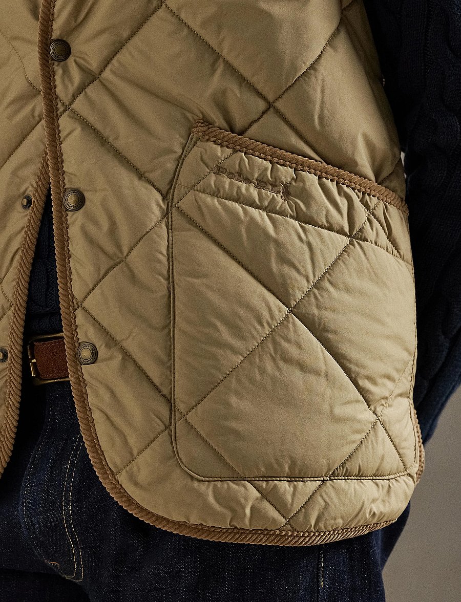 Polo Ralph Lauren - The Hurston Quilted Utility Vest - westen - desert khaki - 5
