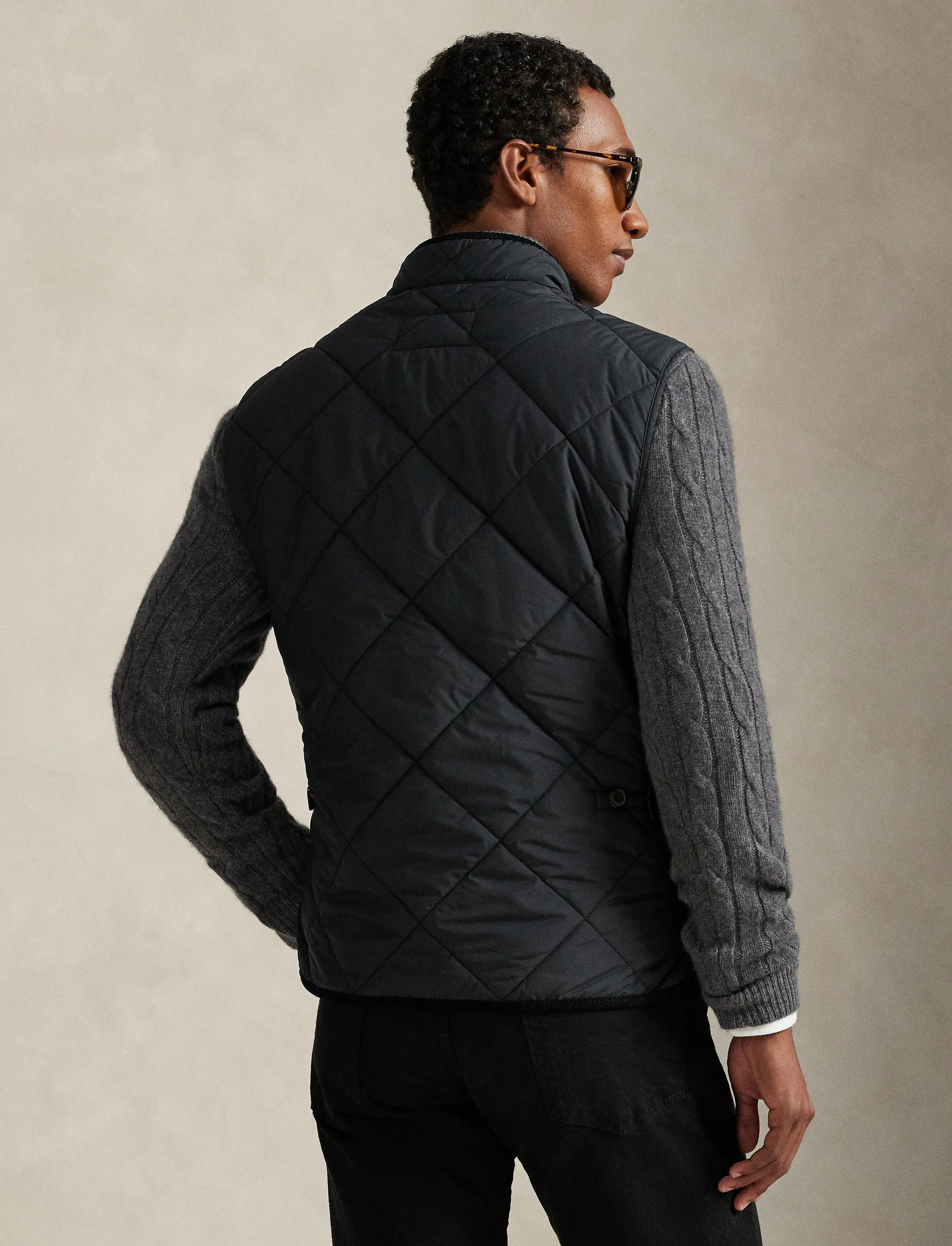 Polo Ralph Lauren The Hurston Quilted Utility Vest - Inspiratsioon - POLO BLACK / black