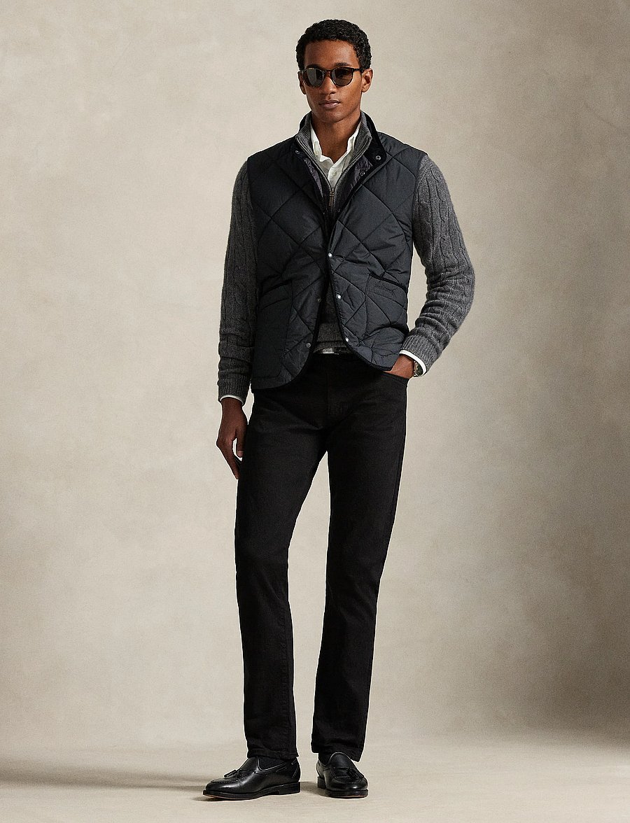 Polo Ralph Lauren - The Hurston Quilted Utility Vest - gilets sans manches - polo black - 3