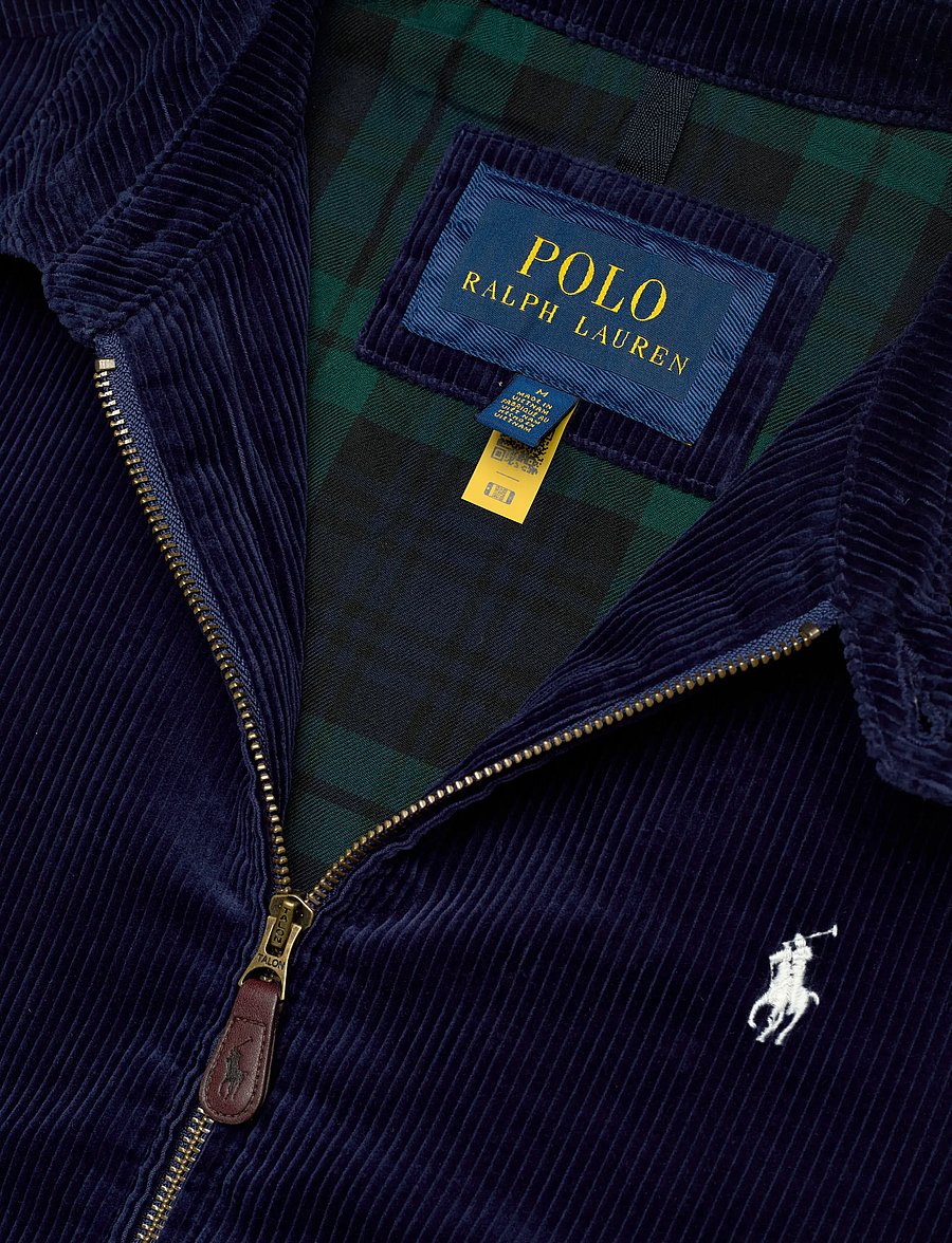 Polo Ralph Lauren - 8 WALE CORDUROY-WYNTN WB - leichte jacken - newport navy - 2