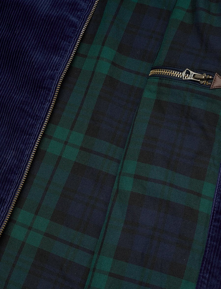 Polo Ralph Lauren - 8 WALE CORDUROY-WYNTN WB - leichte jacken - newport navy - 4