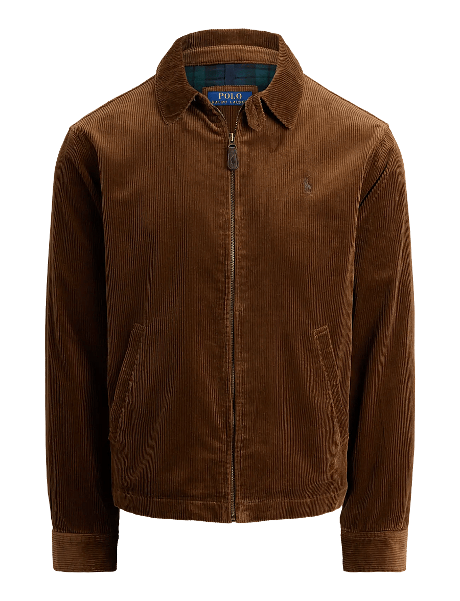 Polo Ralph Lauren - 8 WALE CORDUROY-WYNTN WB - light jackets - pale russet x - 1