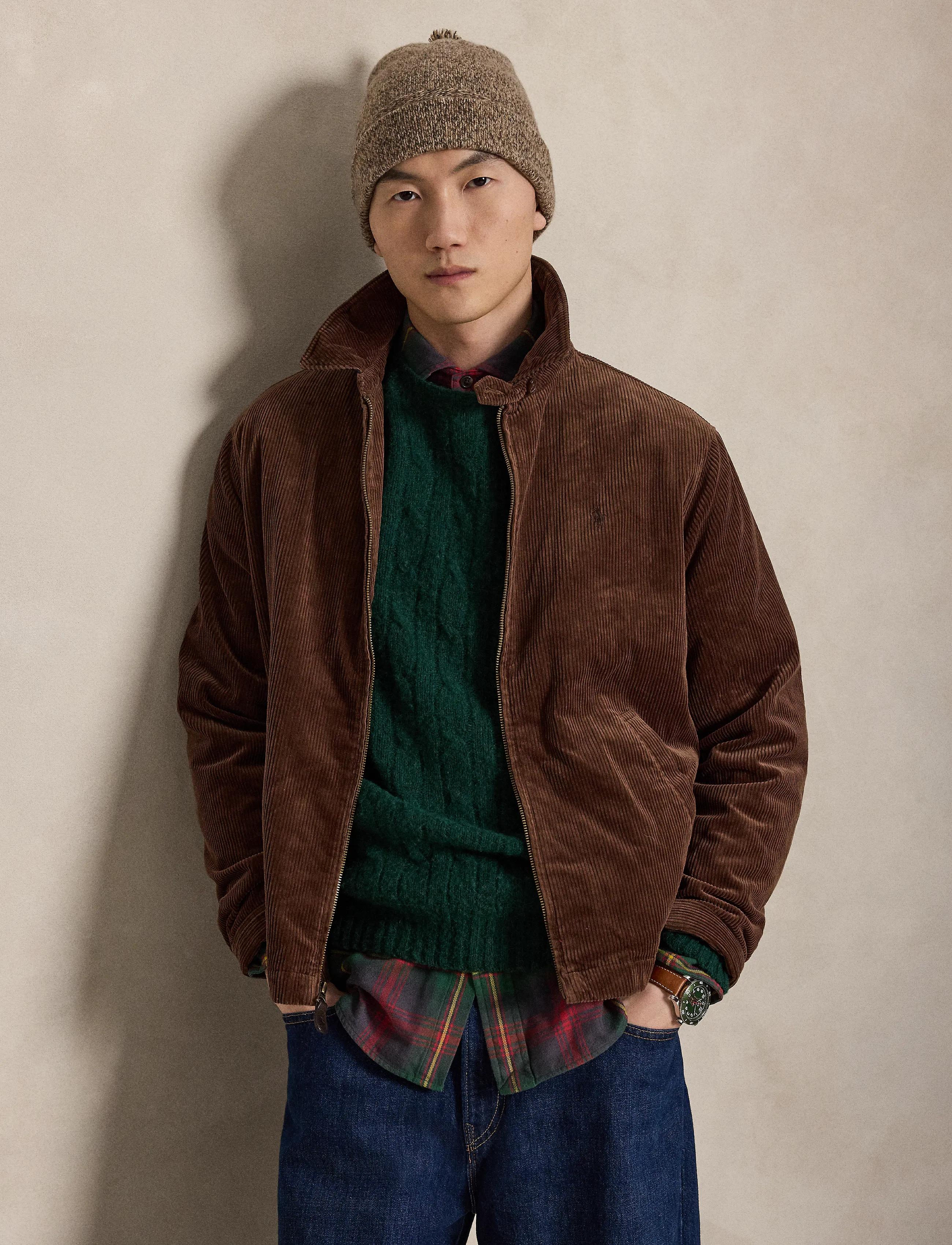 Polo Ralph Lauren 8 WALE CORDUROY-WYNTN  WB - Streetstyle - PALE RUSSET X / brown
