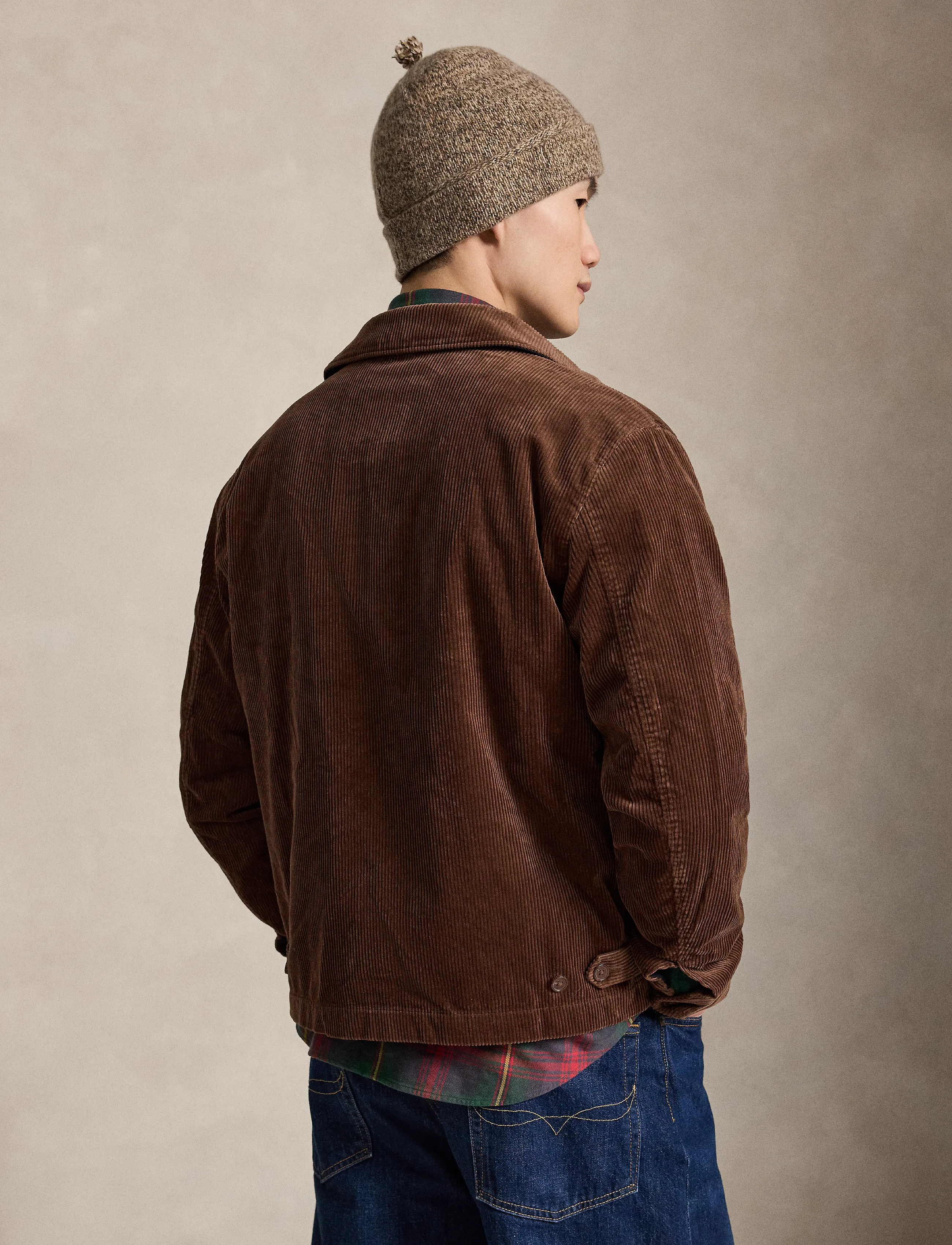 Polo Ralph Lauren - 8 WALE CORDUROY-WYNTN  WB - light jackets - pale russet x - 2
