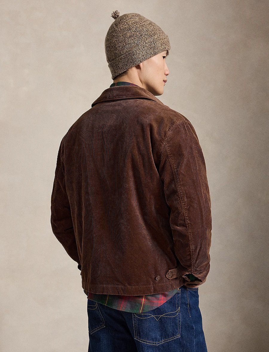 Polo Ralph Lauren - 8 WALE CORDUROY-WYNTN WB - light jackets - pale russet x - 2