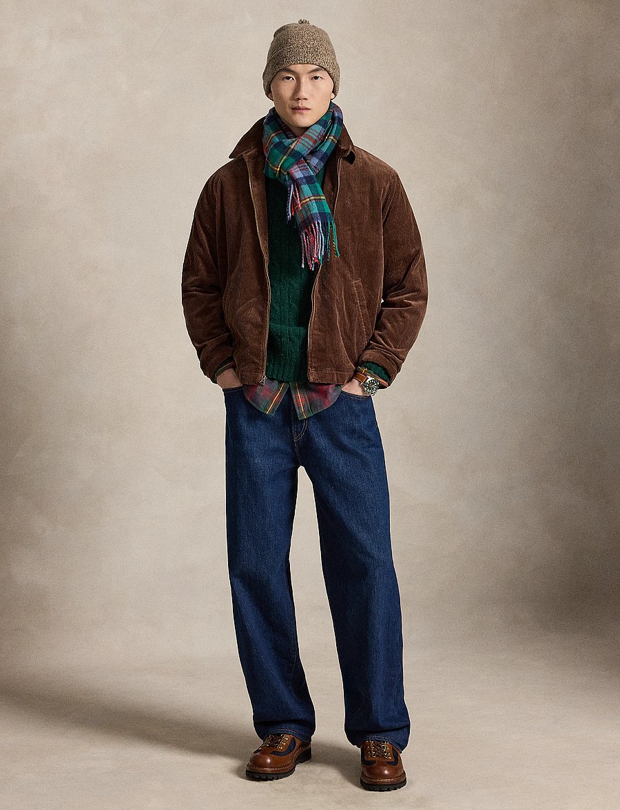 Polo Ralph Lauren - 8 WALE CORDUROY-WYNTN WB - light jackets - pale russet x - 3