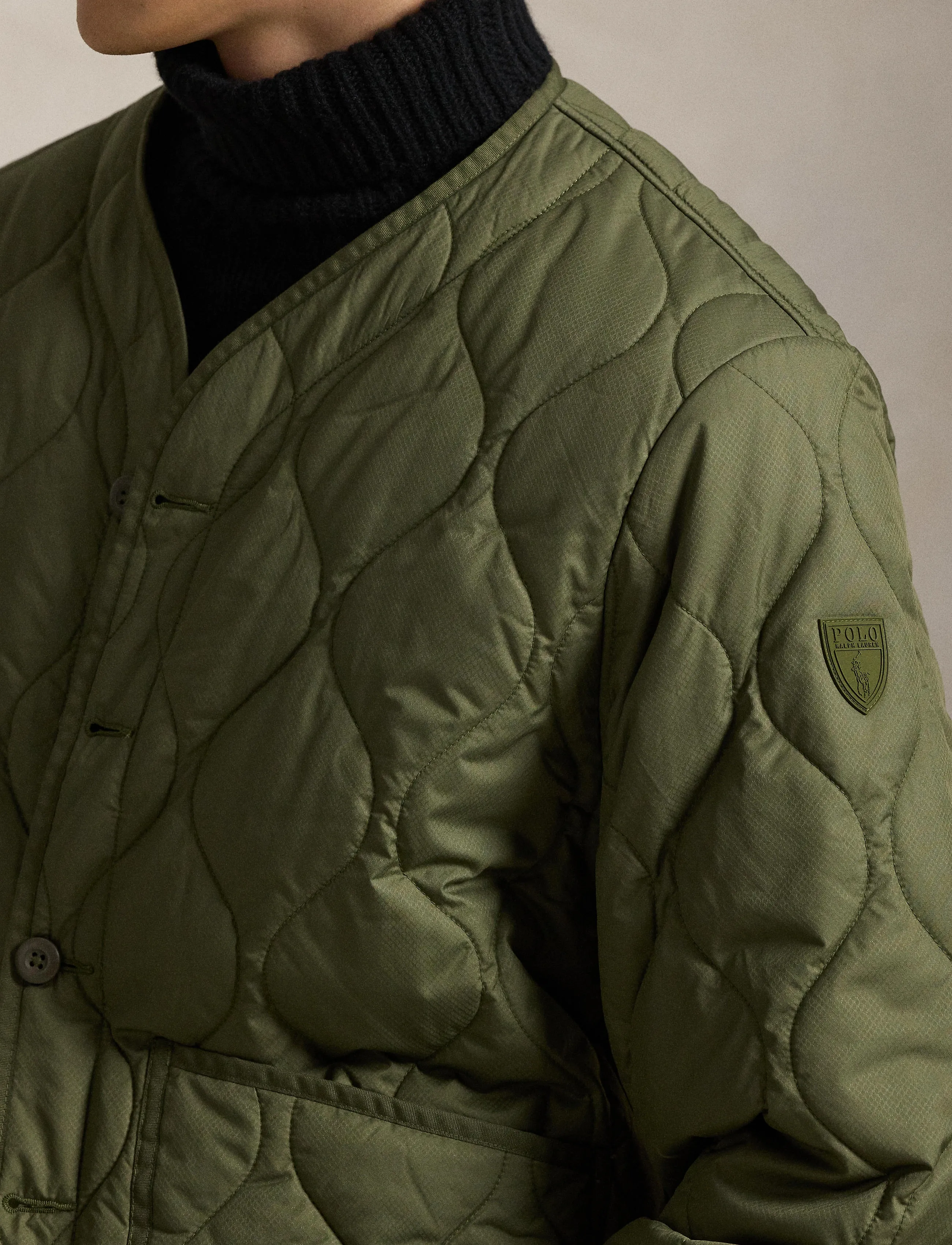 Polo Ralph Lauren Onion-Quilted Jacquard Jacket jackor herr – bild 7