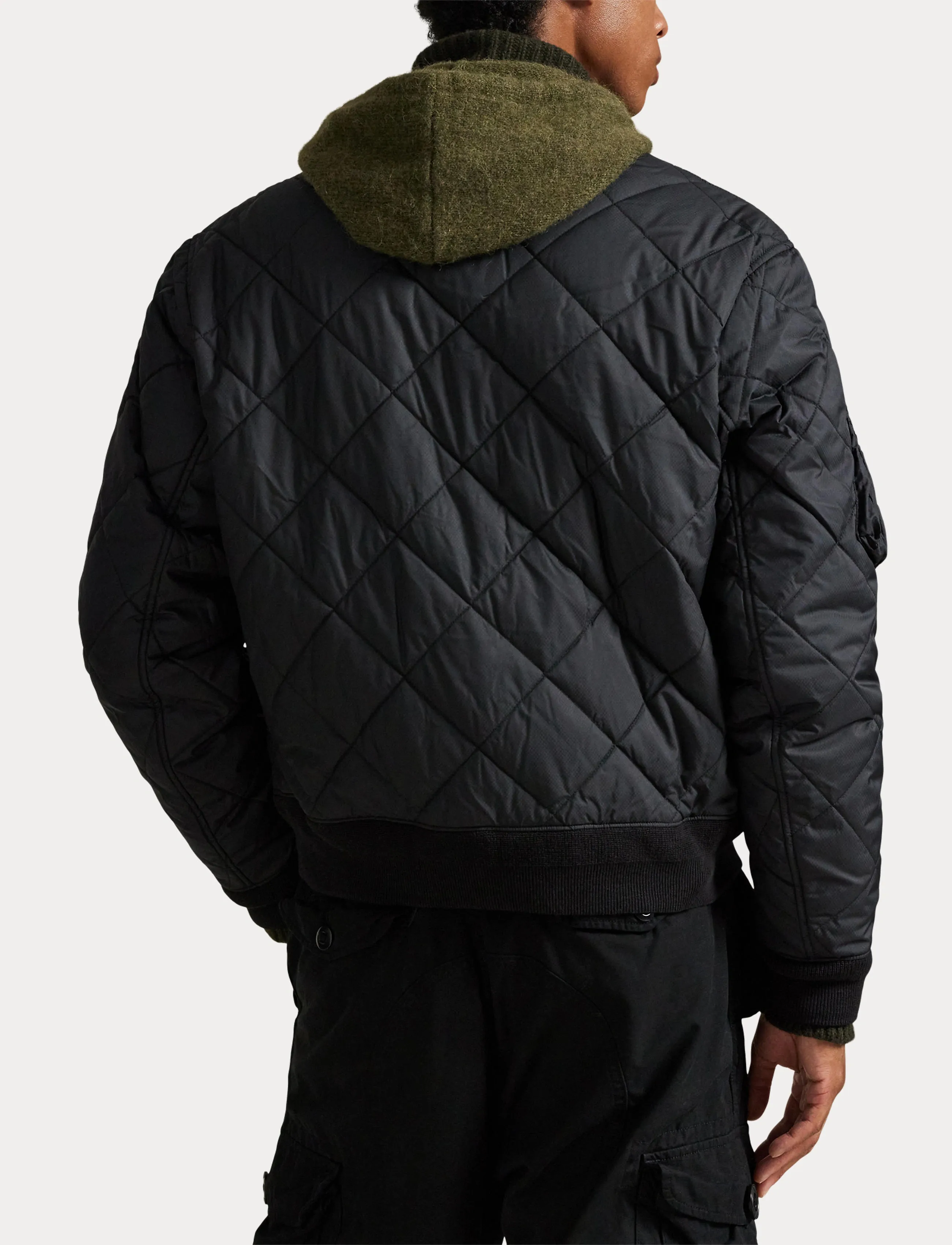 Polo Ralph Lauren Quilted Jacquard Bomber Jacket jackor herr – bild 6