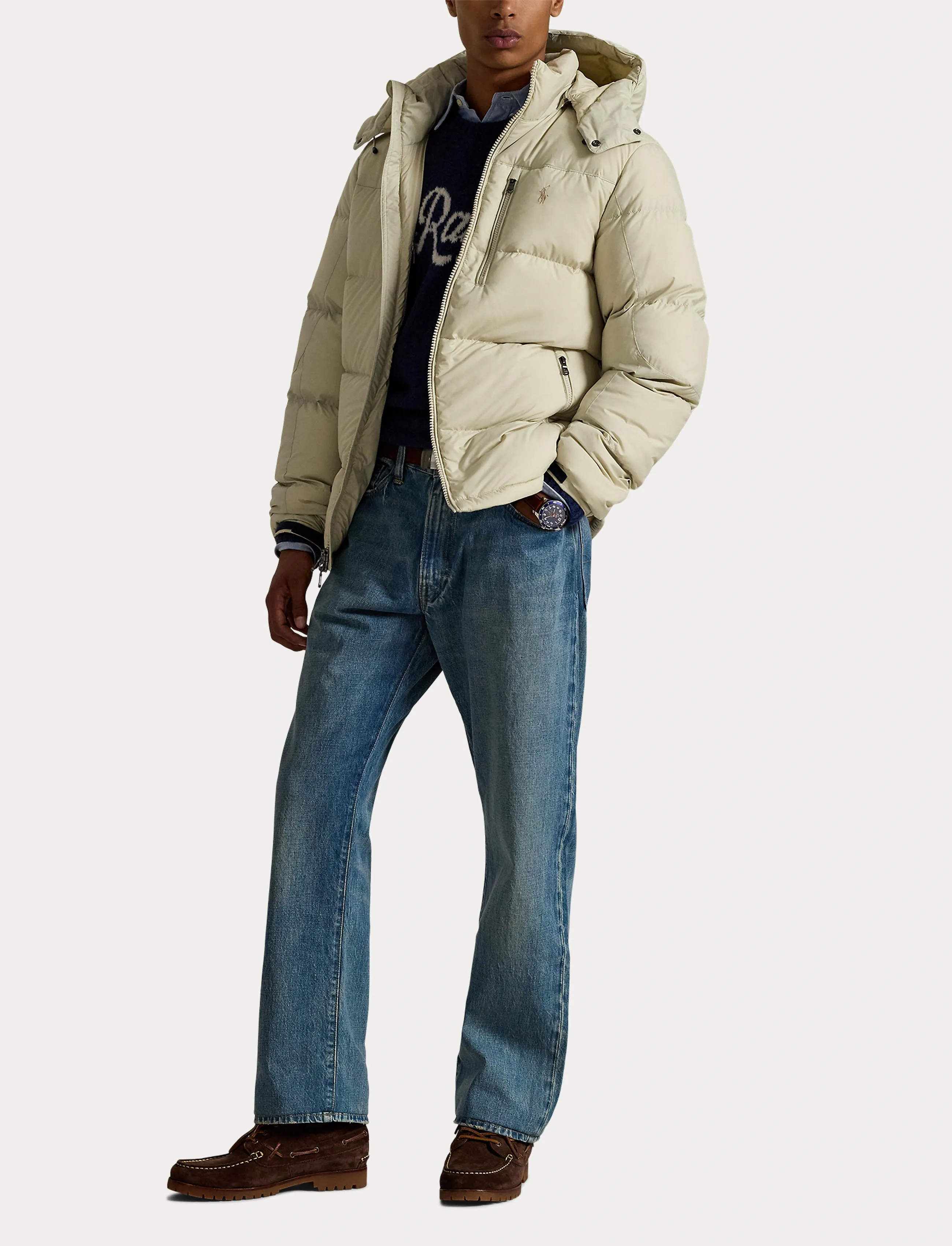 Polo Ralph Lauren - The Gorham Down Jacket - gefütterte jacken - basic sand - 4