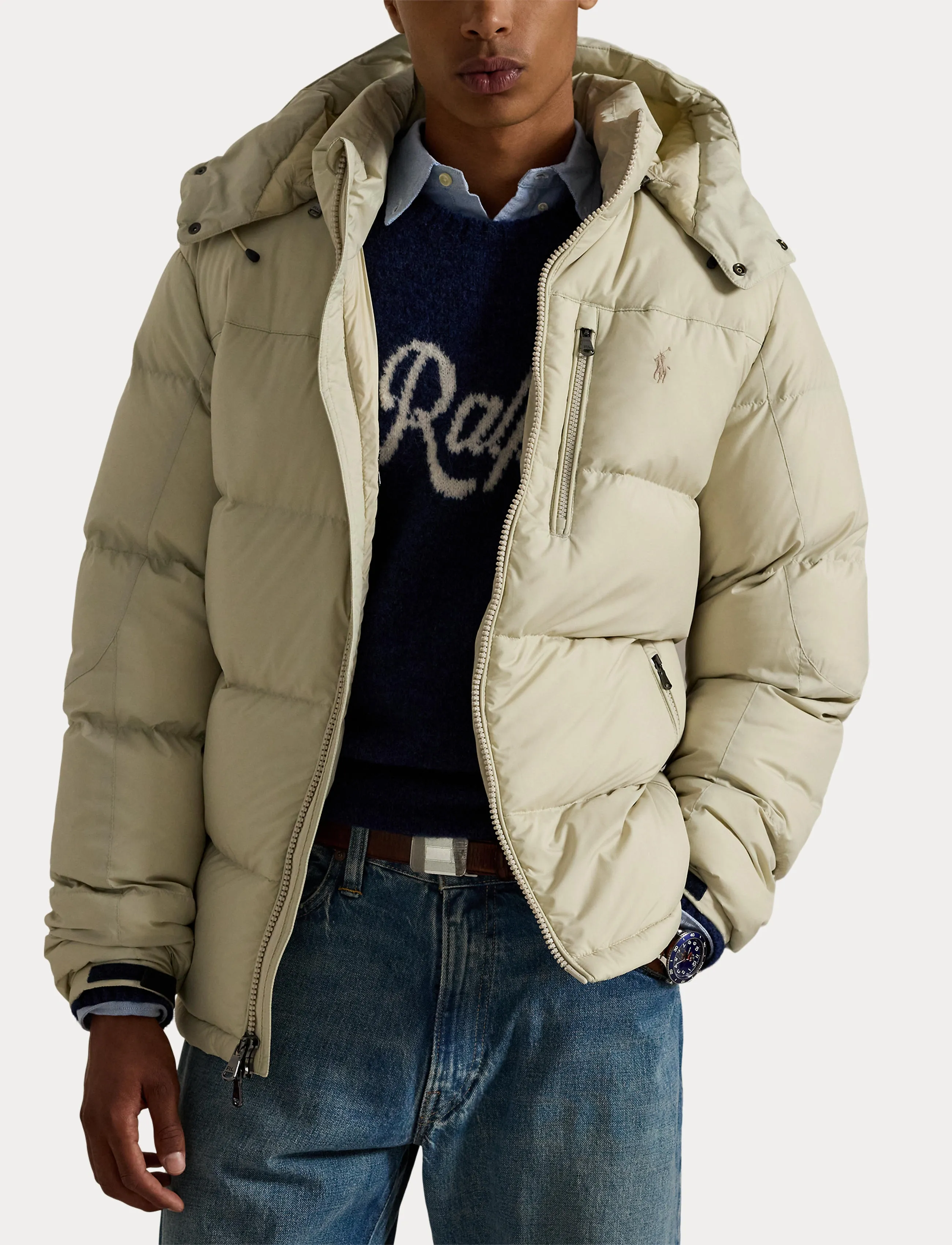 Polo Ralph Lauren - The Gorham Down Jacket - gefütterte jacken - basic sand - 5