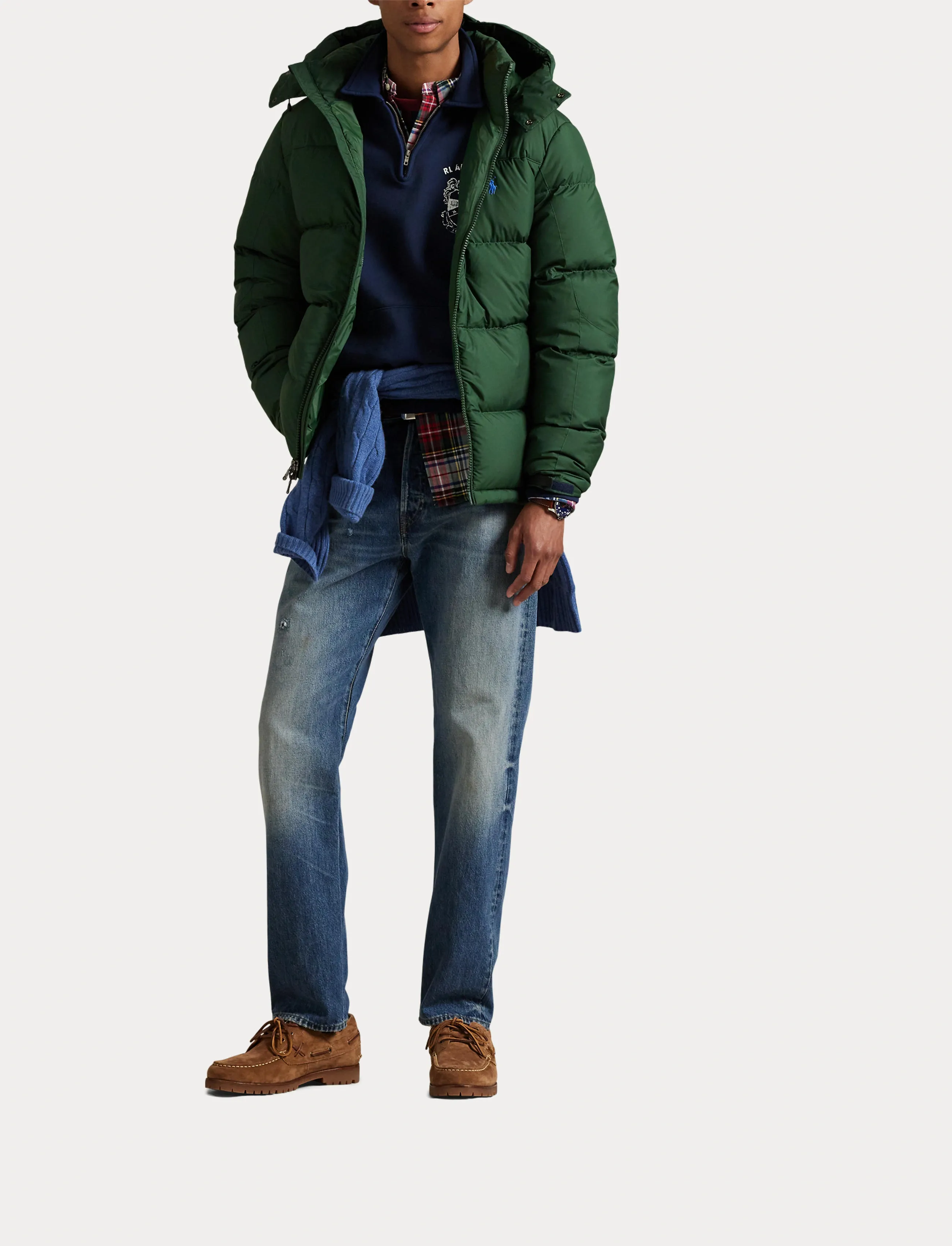 Polo Ralph Lauren - RECYCLED POLYESTER-INS-BOM - voodriga jakid - bottle green - 4