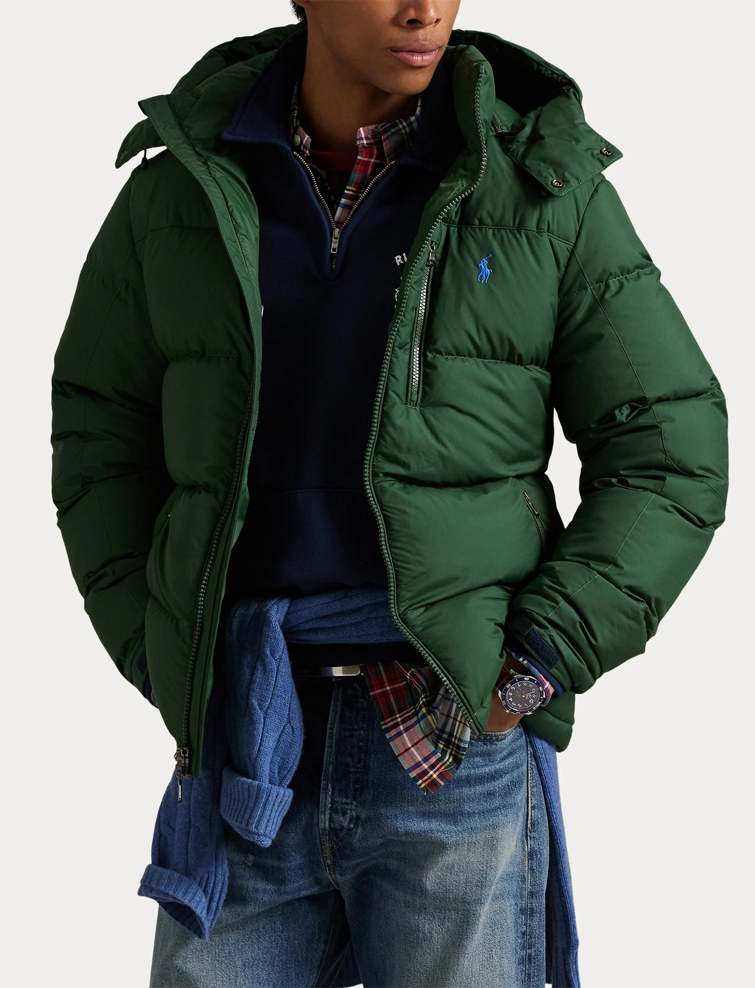 Polo Ralph Lauren - RECYCLED POLYESTER-INS-BOM - voodriga jakid - bottle green - 5