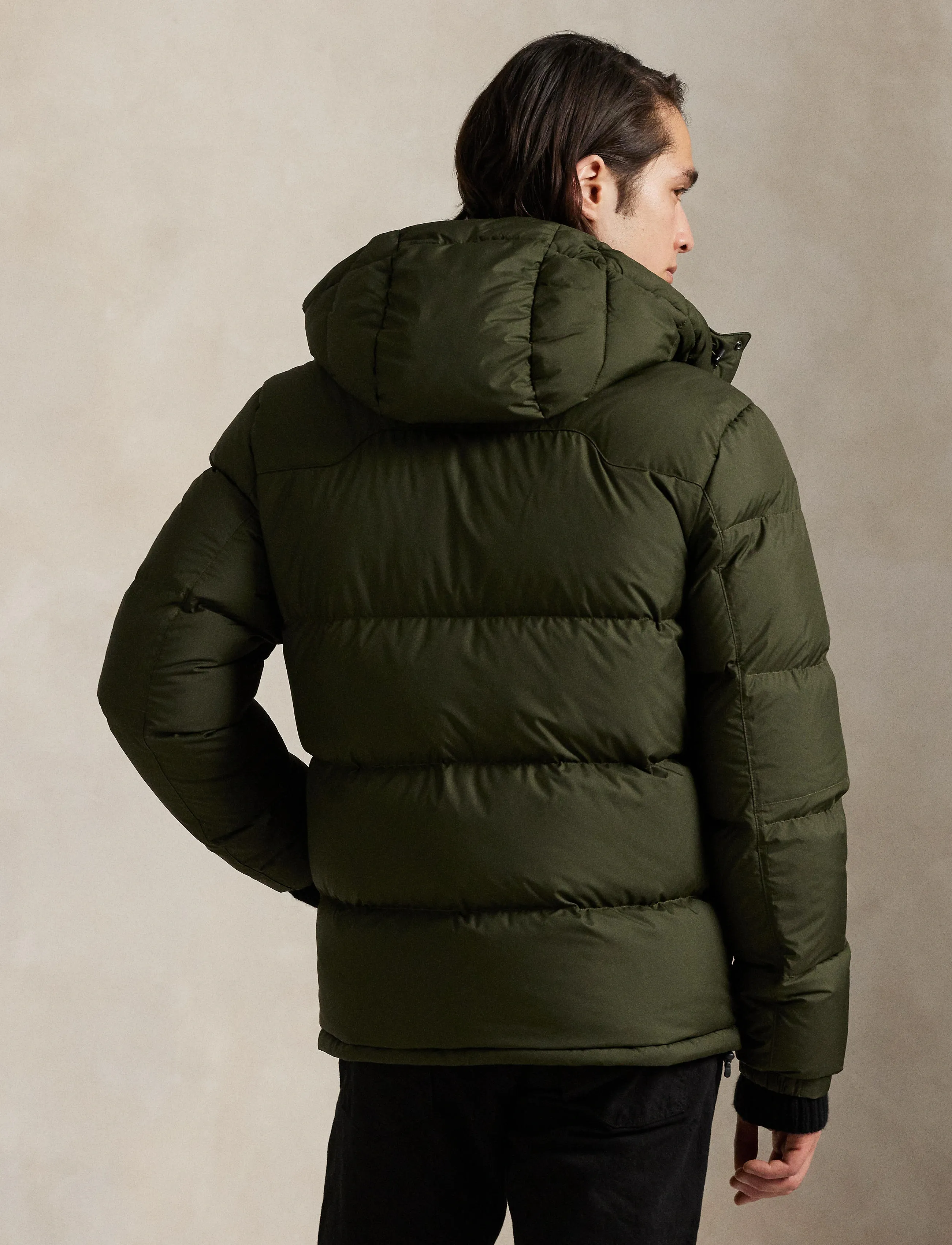 Polo Ralph Lauren - RECYCLED POLYESTER-INS-BOM - voodriga jakid - company olive - 2