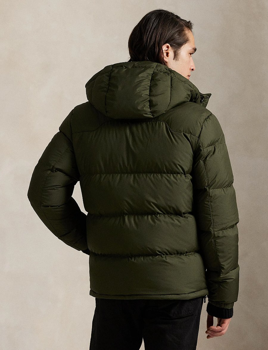 Polo Ralph Lauren - RECYCLED POLYESTER-INS-BOM - voodriga jakid - company olive - 2