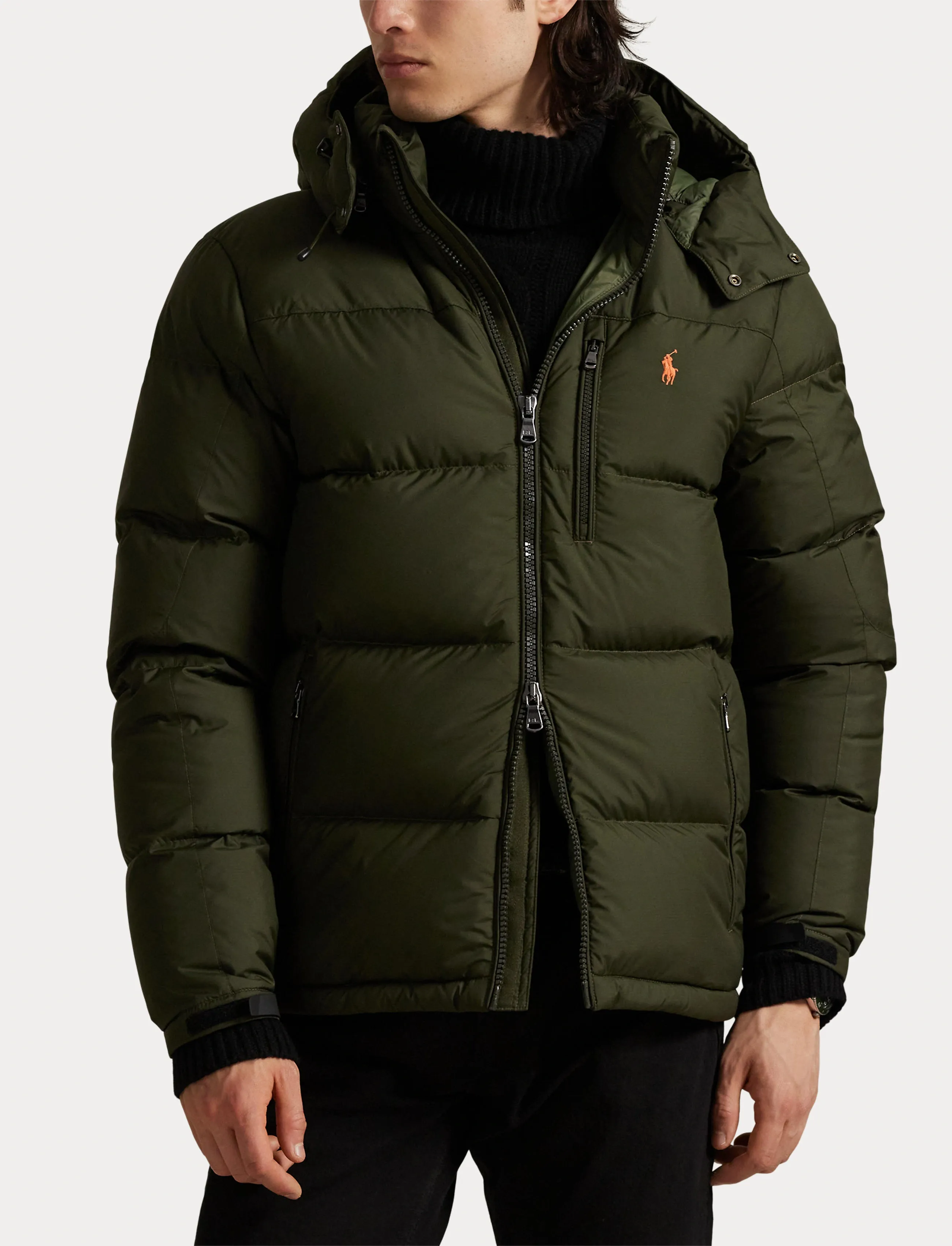 Polo Ralph Lauren - RECYCLED POLYESTER-INS-BOM - voodriga jakid - company olive - 5
