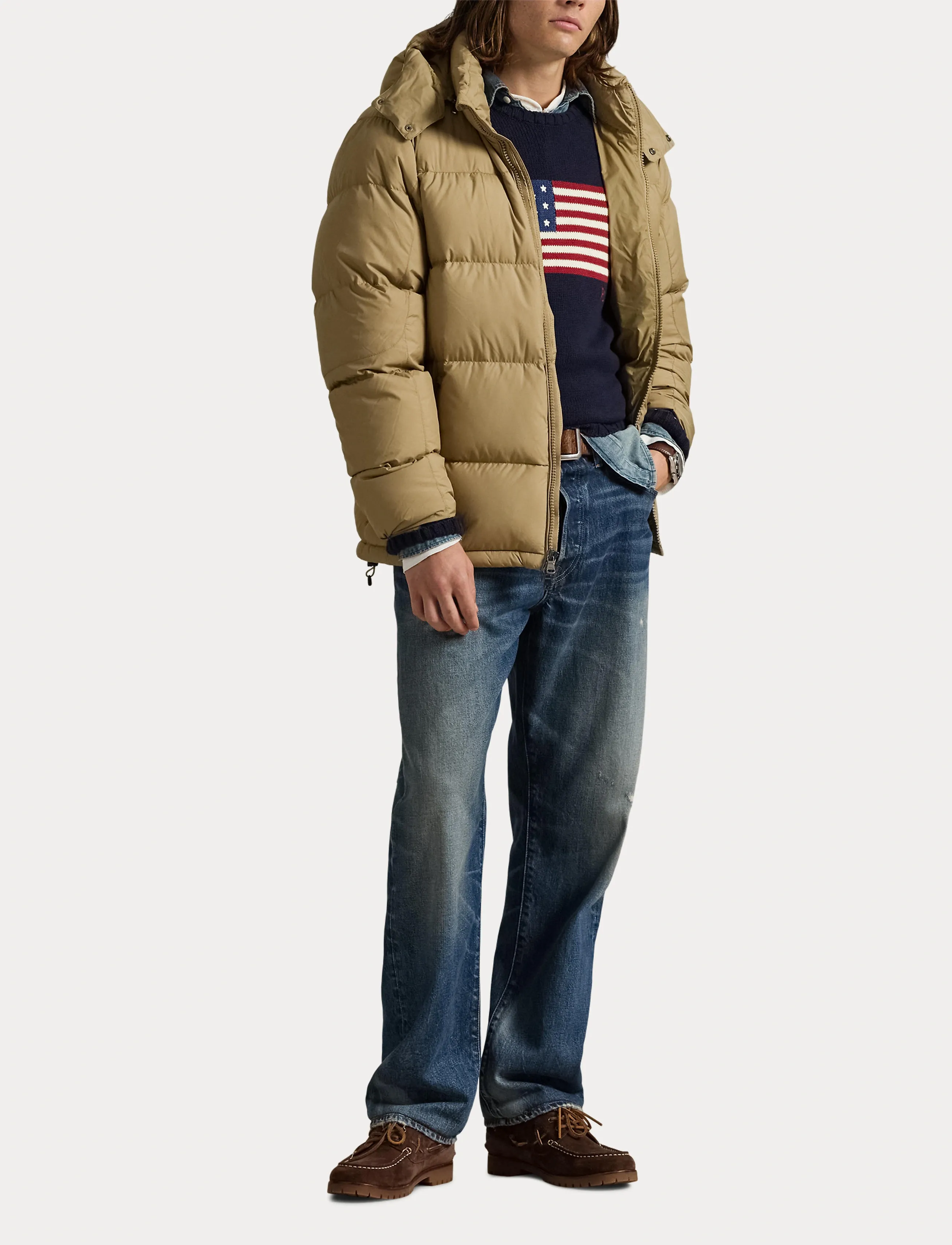Polo Ralph Lauren - RECYCLED POLYESTER-INS-BOM - voodriga jakid - desert khaki - 4
