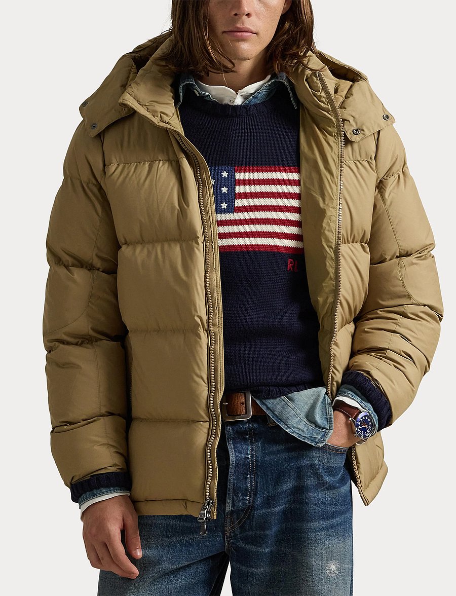 Polo Ralph Lauren - RECYCLED POLYESTER-INS-BOM - voodriga jakid - desert khaki - 5
